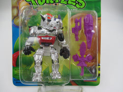 Teenage Mutant Ninja Turtles Robotic Rocksteady (Purple Weapons) Figure TMNTs - Playmates (1993)