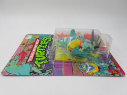 Teenage Mutant Ninja Turtles Ray Fillet (Blue V Emblem) 4.5" Figure TMNTs - Playmates (1990)