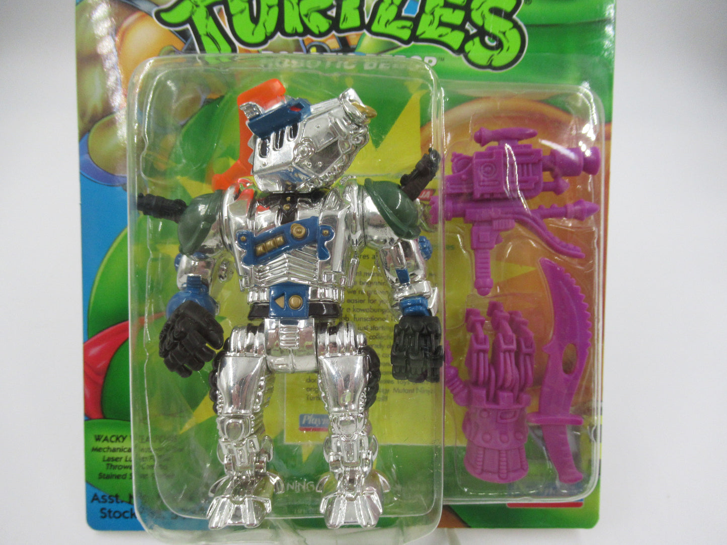 TMNT Robotic Bebop Figure Teenage Mutant Ninja Turtles - Playmates (1993)