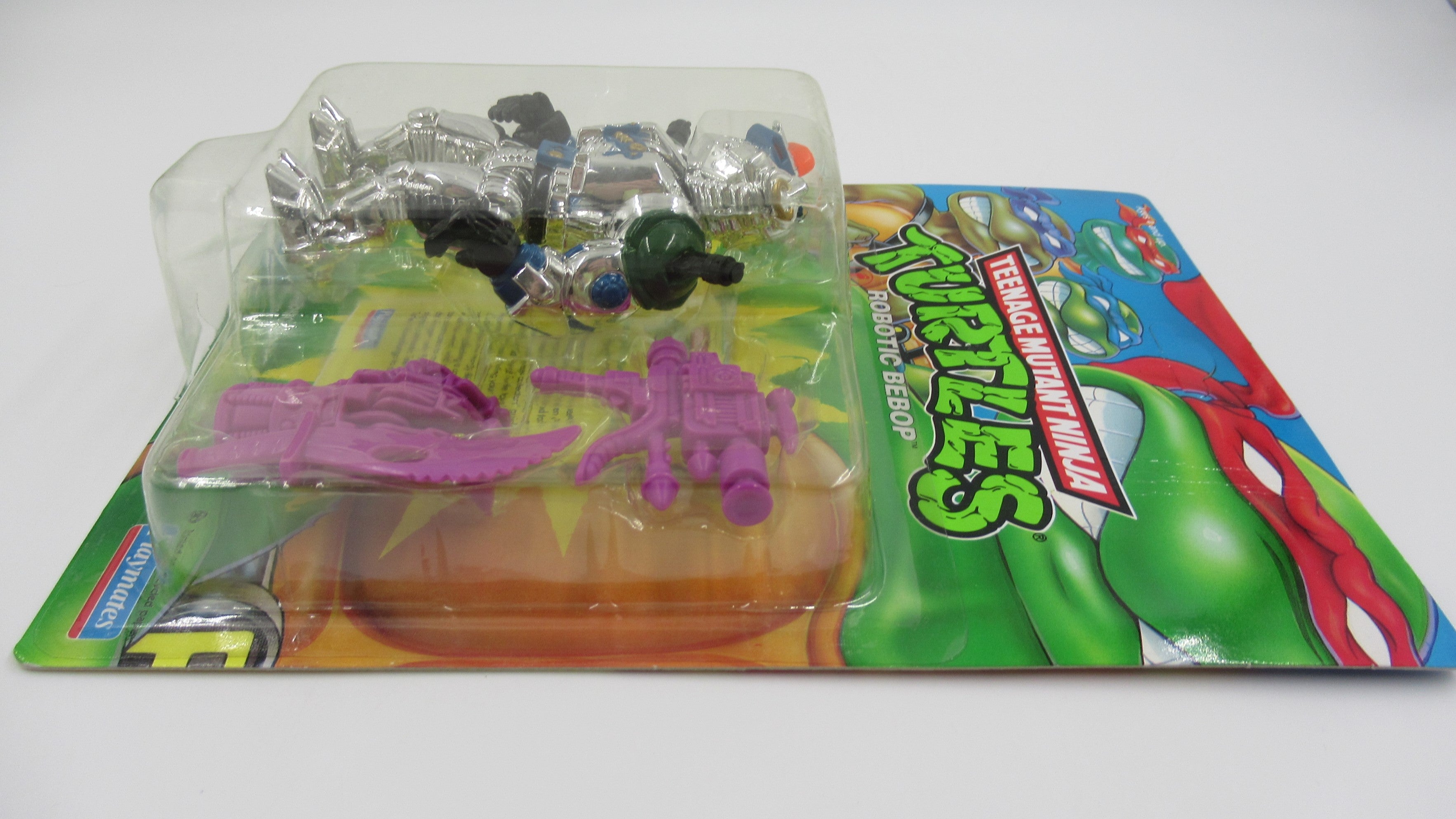 Teenage Mutant Ninja Turtles Robotic Bebop Figure TMNTs - Playmates (1993)