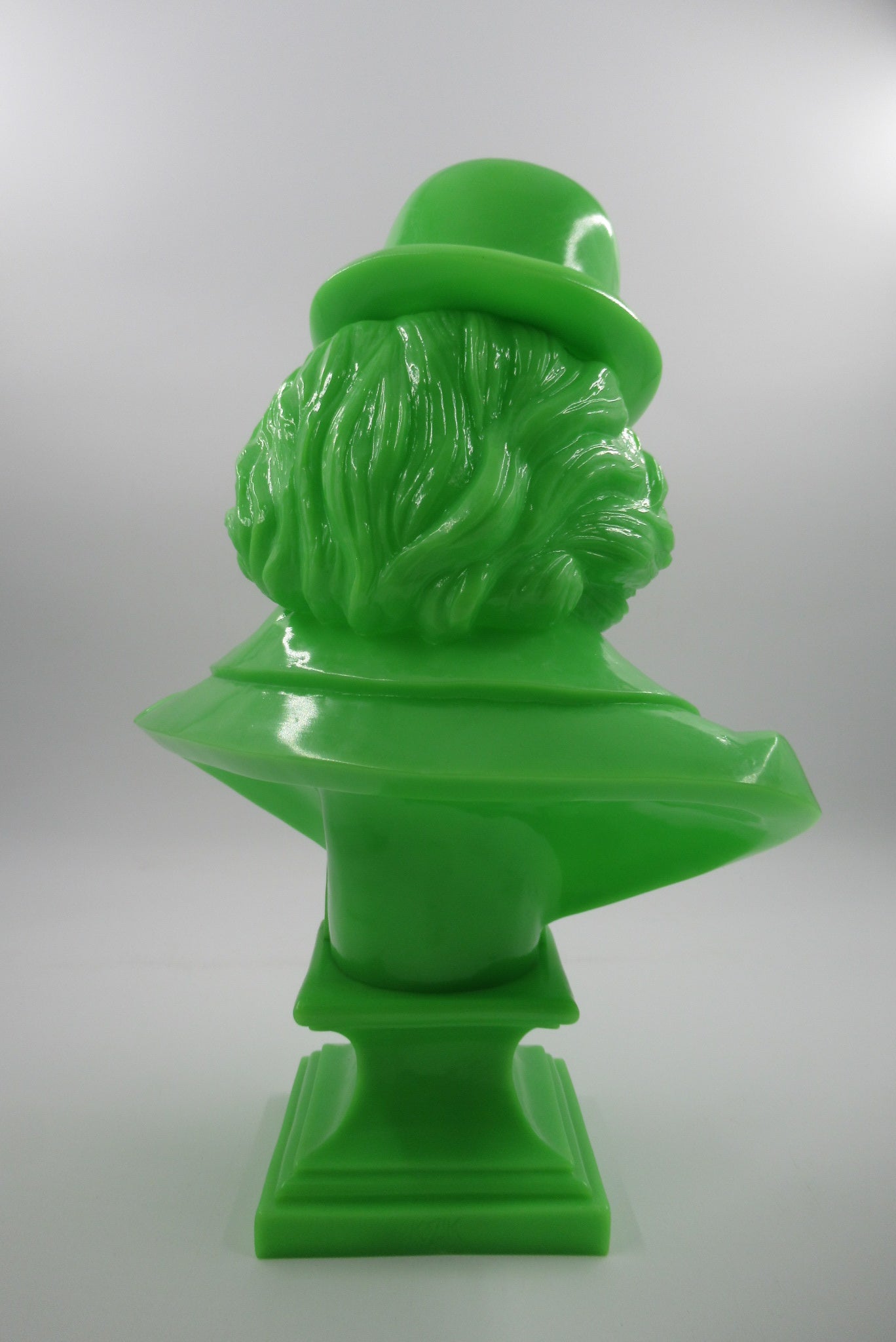 LUDWIG VAN Neon Green Bust - Kozik x Ultraviolence (2008) Limited Edition Vinyl Art Toy