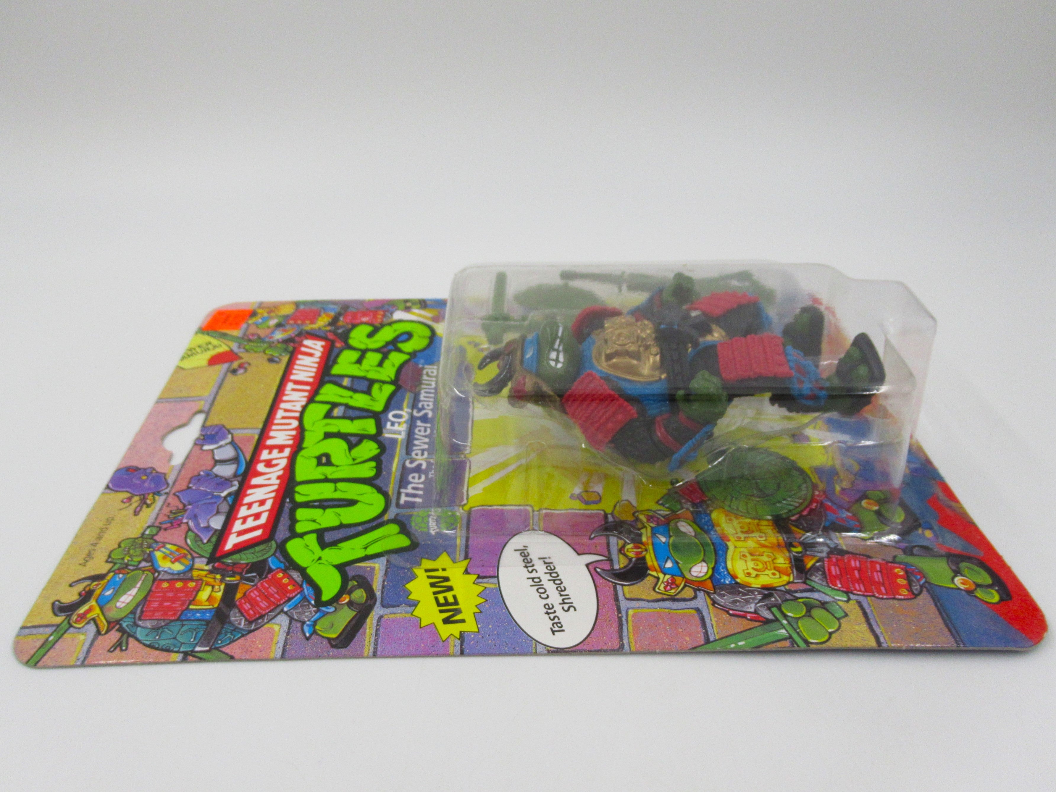 Teenage Mutant Ninja Turtles Leo, the Sewer Samurai 4.5" Figure TMNTs - Playmates (1990)