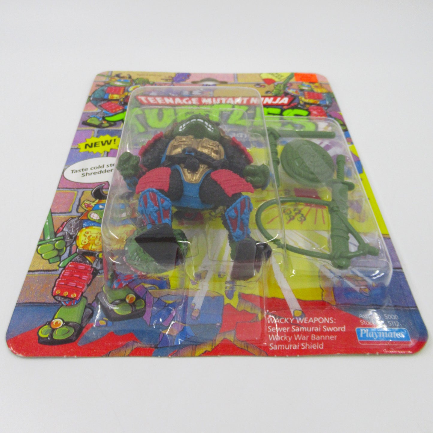 TMNT Leo, the Sewer Samurai 4.5" Figure Teenage Mutant Ninja Turtles - Playmates (1990)