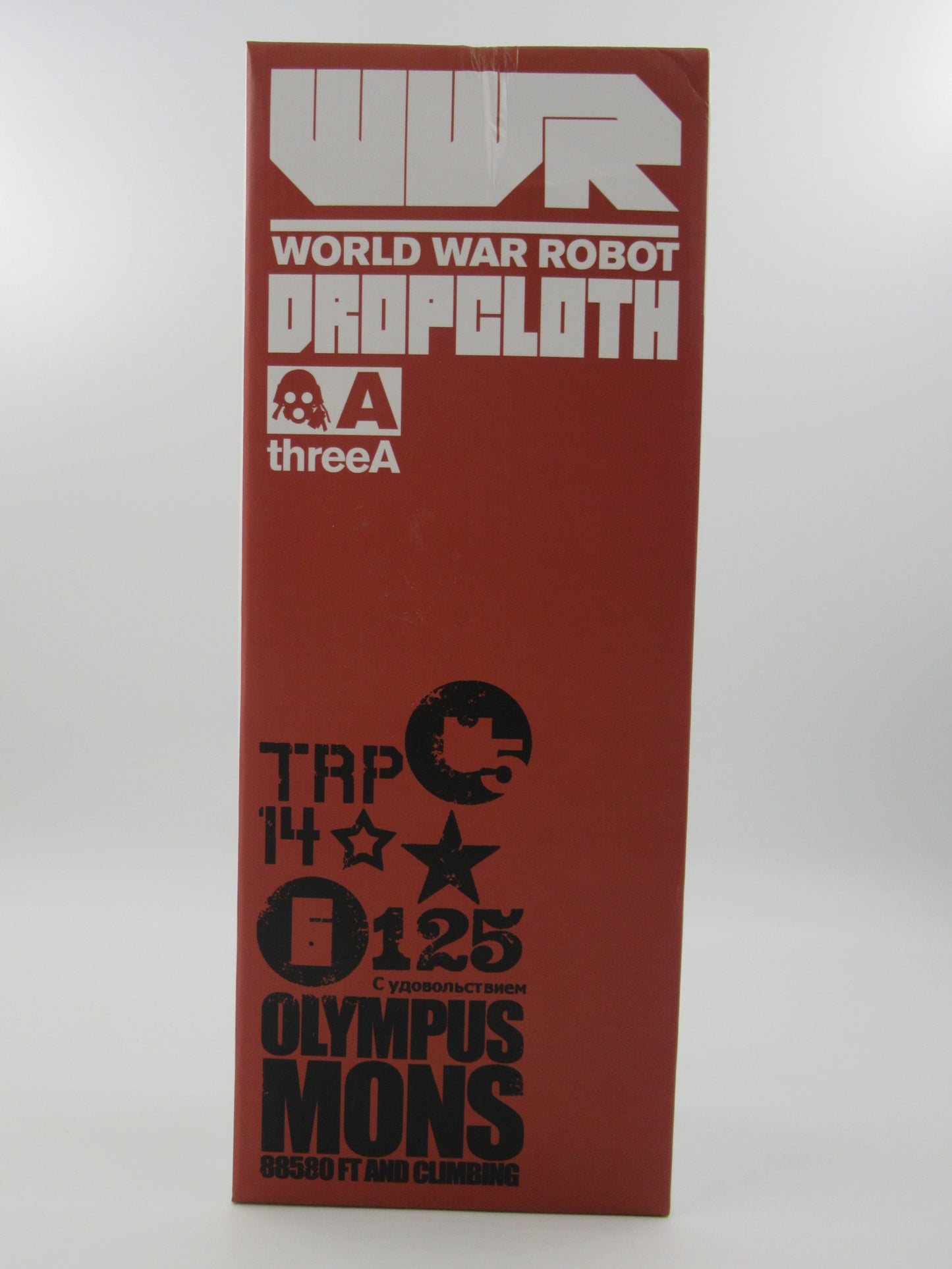 WWR Dropcloth Olympus Mon Figure - threeA/Ashley Wood (2010) 3A Japan Art Toy