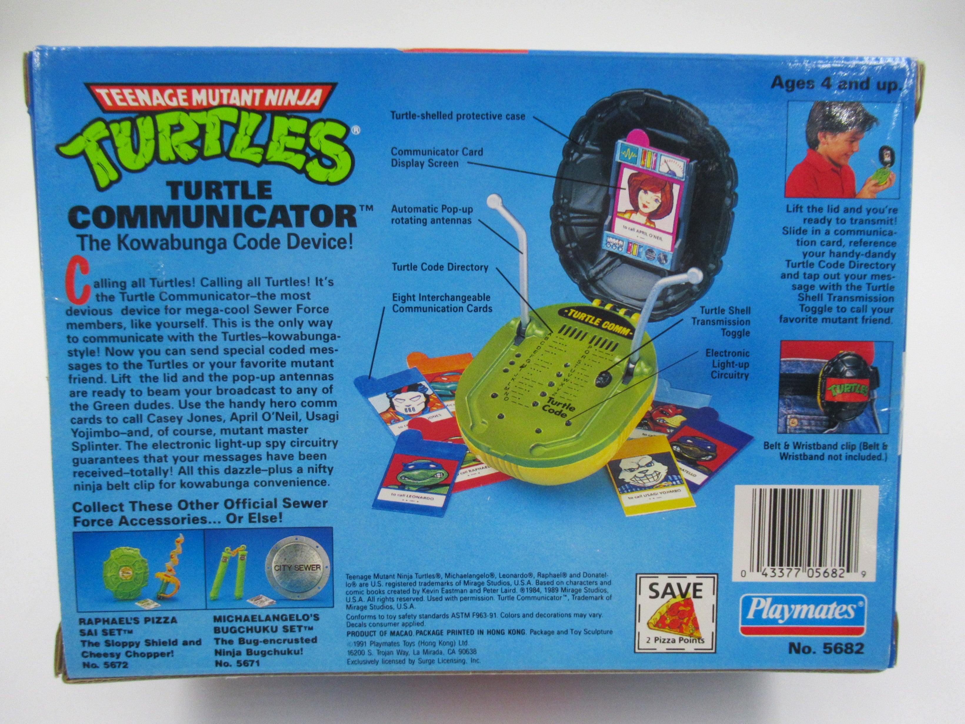 TMNT Teenage Mutant Ninja Turtles Turtle Communicator - Playmates (1991)