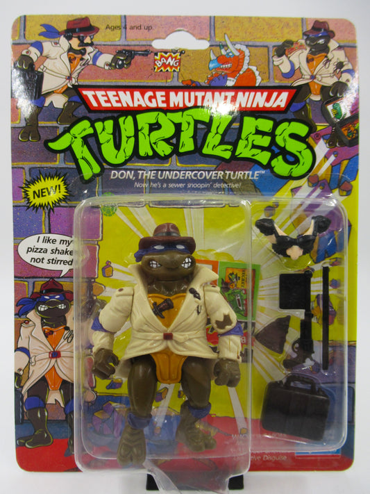 TMNT Don, the Undercover Turtle 4.5" Figure Teenage Mutant Ninja Turtles - Playmates (1990)