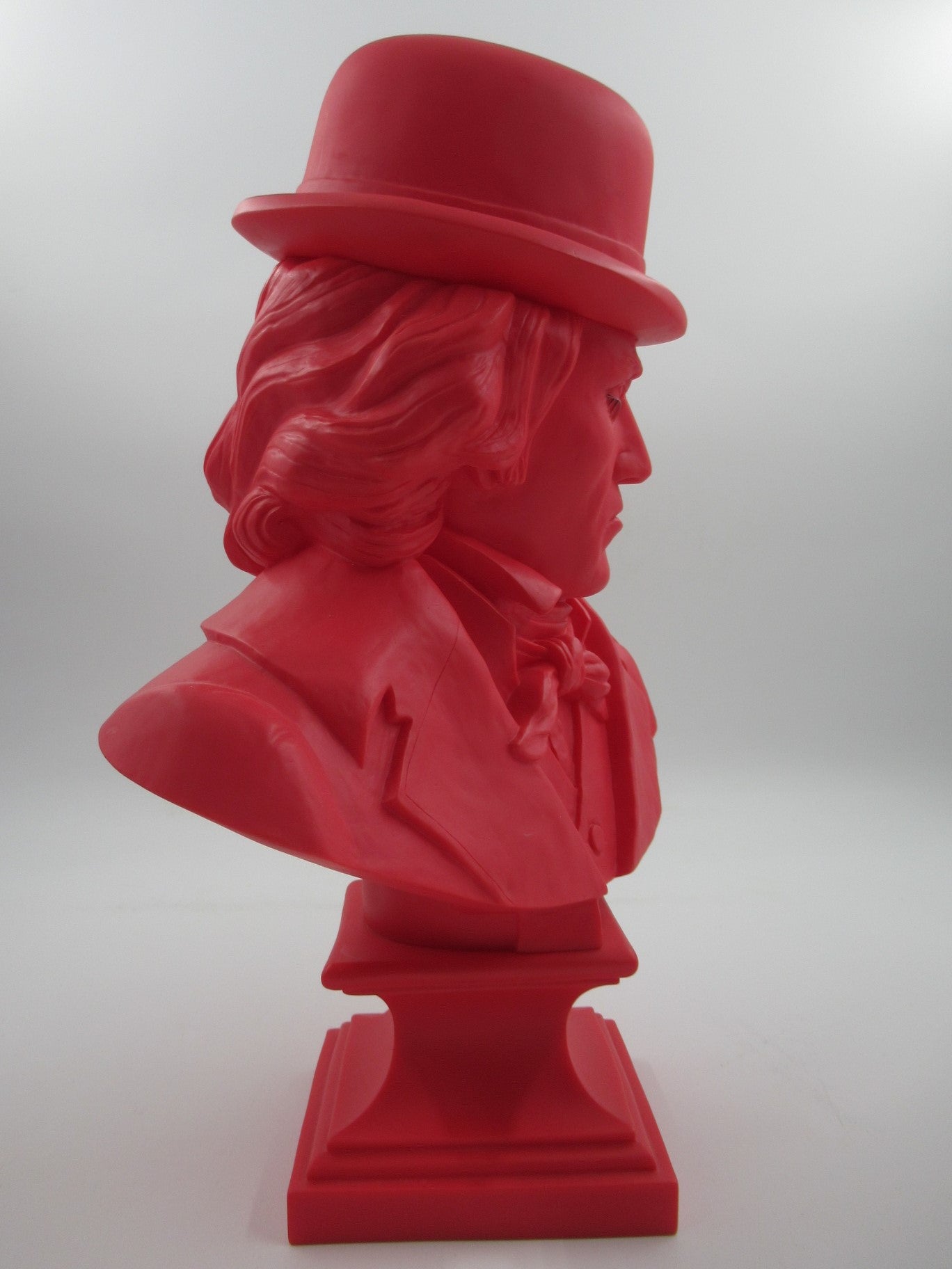 LUDWIG VAN Red Bust - Kozik x Ultraviolence (2008) Limited Edition Vinyl Art Toy