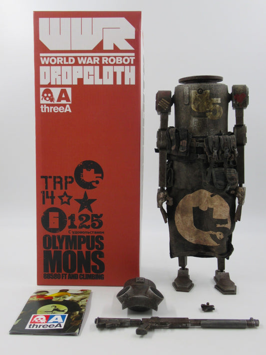 WWR Dropcloth Commando Uncle 5 Figure - threeA/Ashley Wood (2010) 3A Japan Art Toy