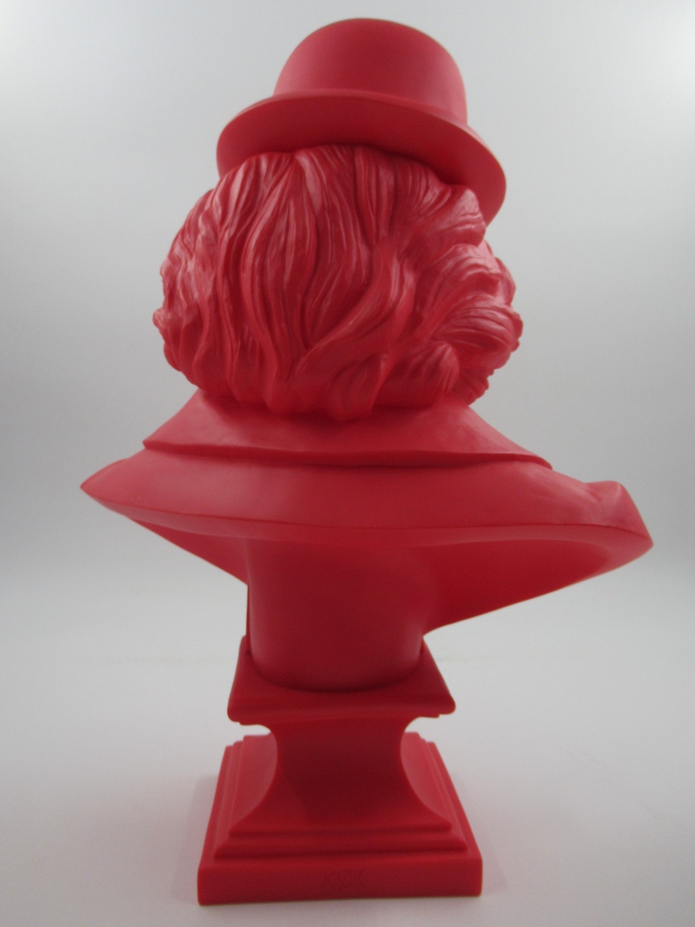 LUDWIG VAN Red Bust - Kozik x Ultraviolence (2008) Limited Edition Vinyl Art Toy