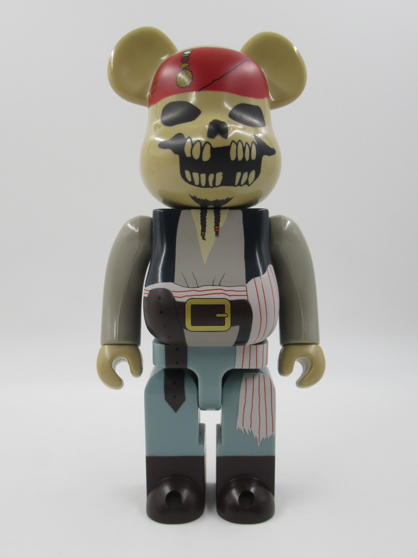 BEARBRICK Pirates of the Caribbean 400% Figure - Medicom Toy (2007) Art Toy & Box