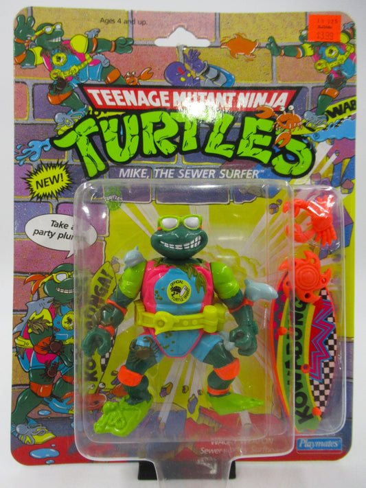 TMNT Mike, the Sewer Surfer 4.5" Figure Teenage Mutant Ninja Turtles - Playmates (1990)