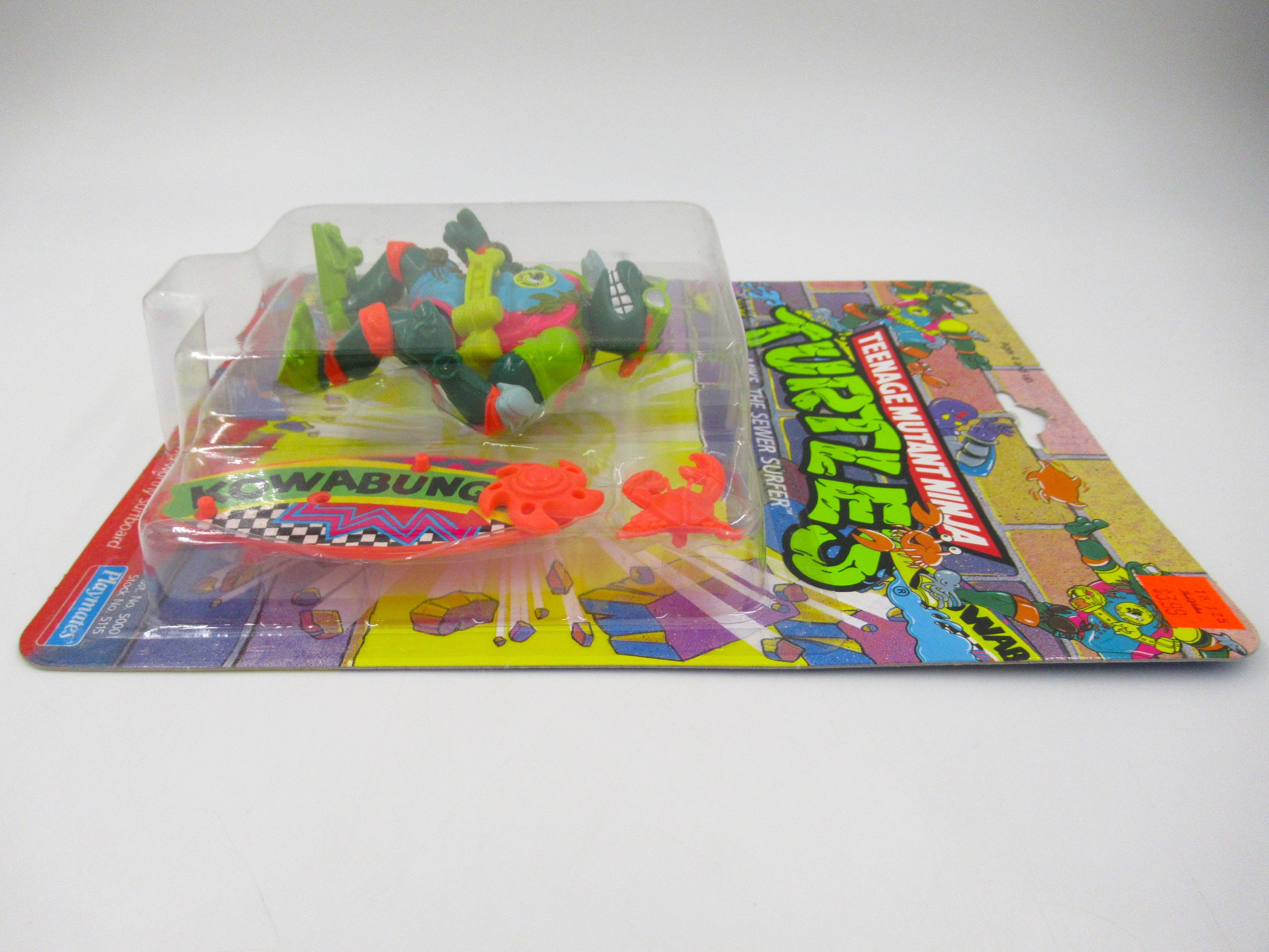 Teenage Mutant Ninja Turtles Mike, the Sewer Surfer 4.5" Figure TMNTs - Playmates (1990)