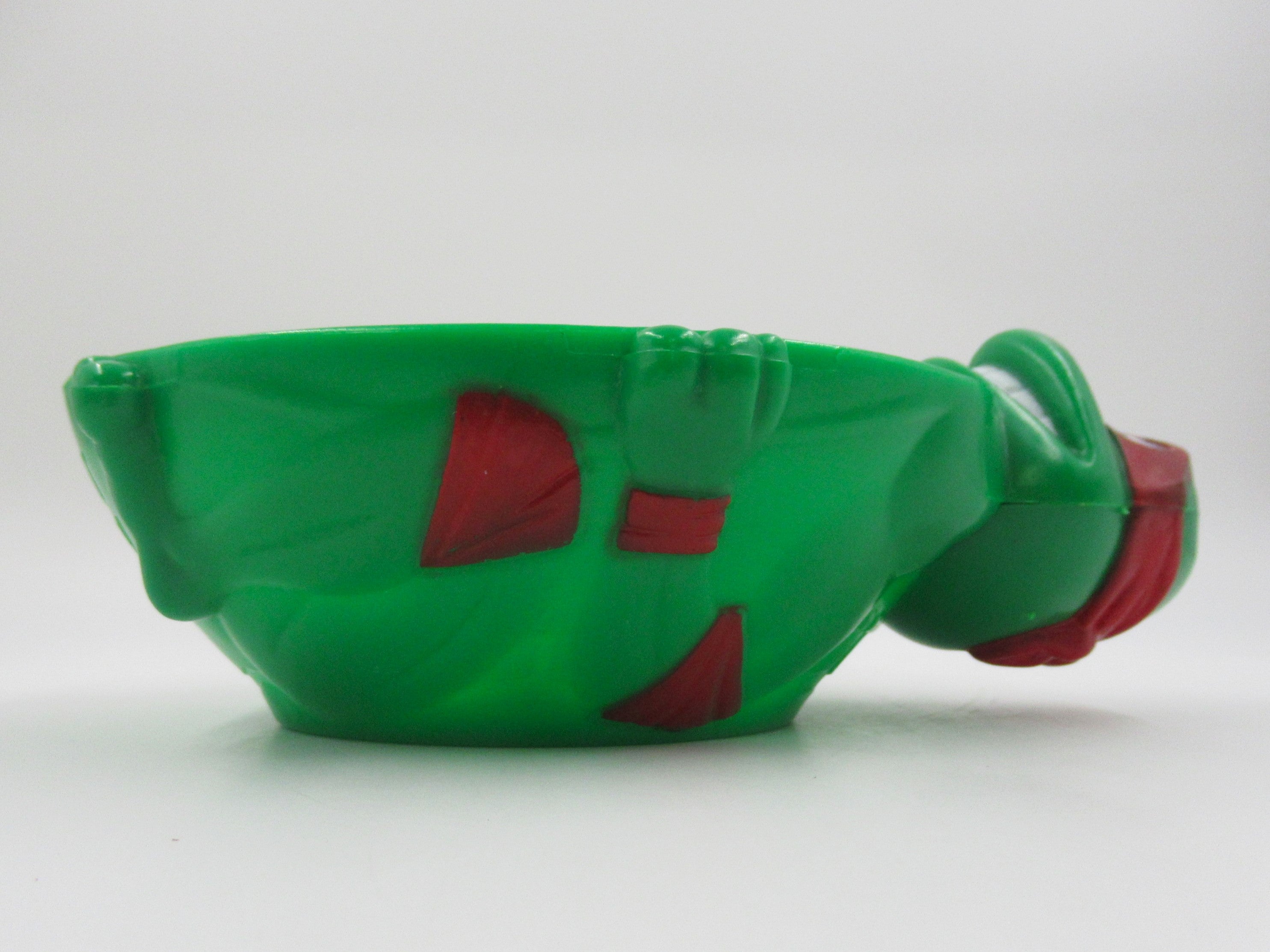 Teenage Mutant Ninja Turtles Michaelangelo & Raphael TMNTs Cereal Bowls - Ralston (1990)