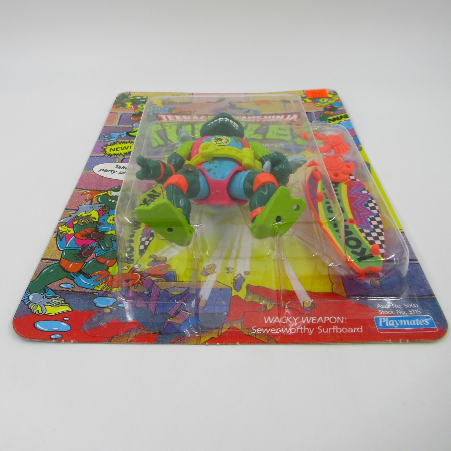 TMNT Mike, the Sewer Surfer 4.5" Figure Teenage Mutant Ninja Turtles - Playmates (1990)