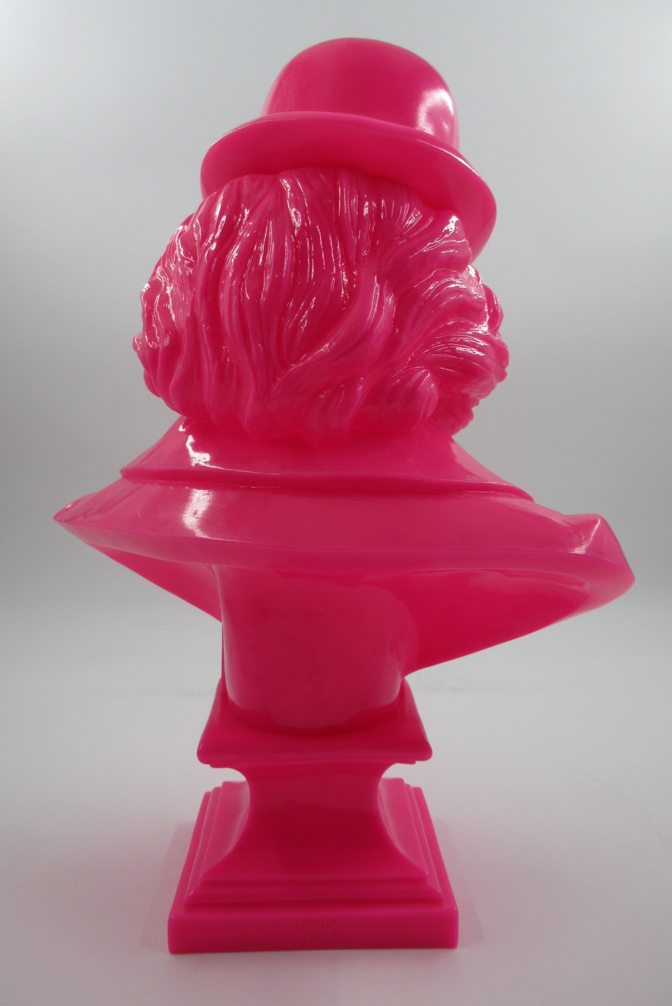 LUDWIG VAN Neon Pink Bust - Kozik x Ultraviolence (2008) Limited Edition Vinyl Art Toy