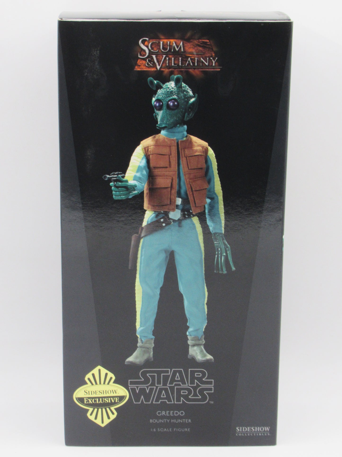 STAR WARS Greedo Sideshow Exclusive 1:6 Figure - Sideshow Collectibles (2010) Scum & Villainy #2133