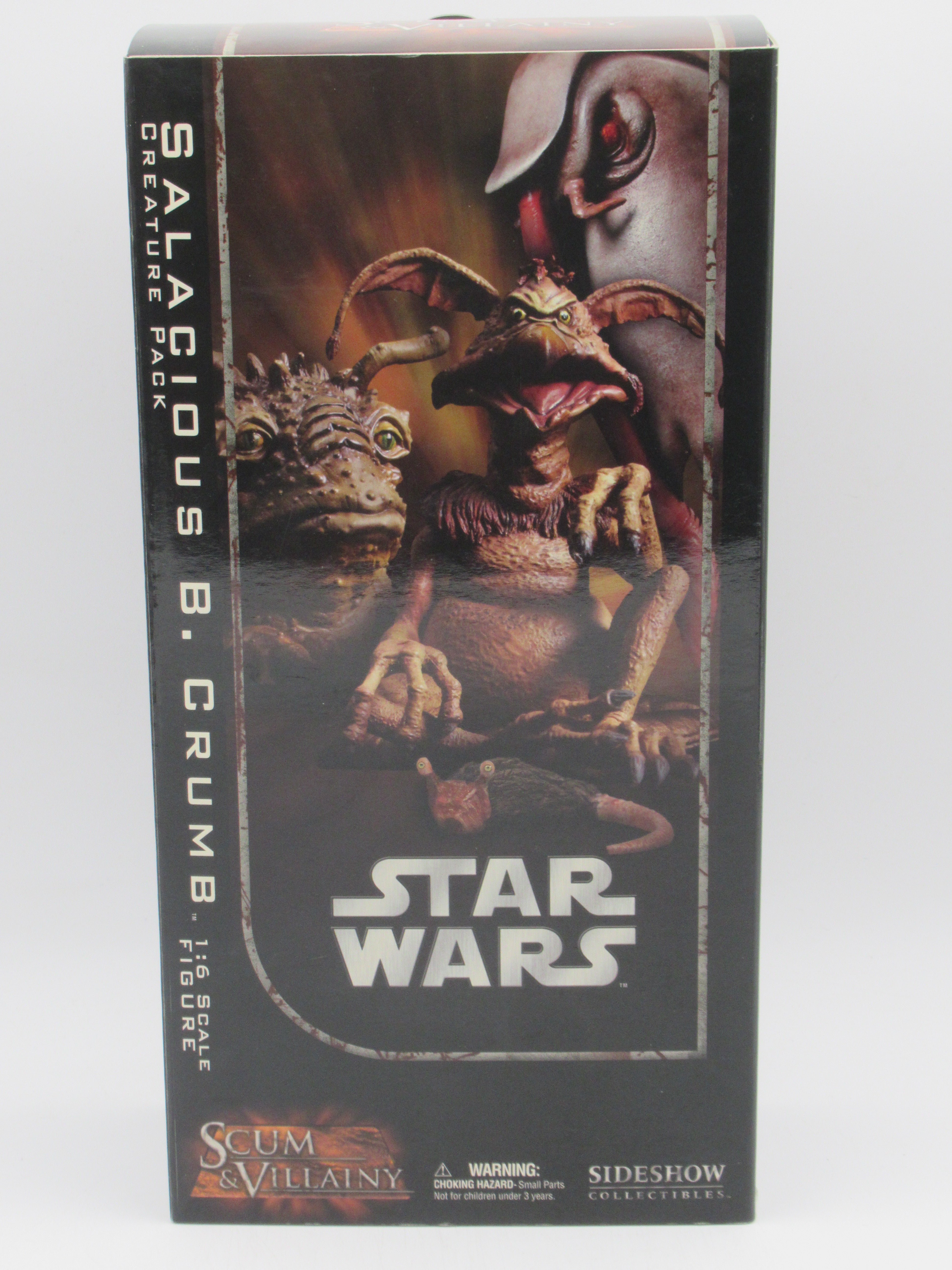 Sideshow C STAR WARS Salacious B. Crumb Creature Pack 1:6 Figure Set - Sideshow C