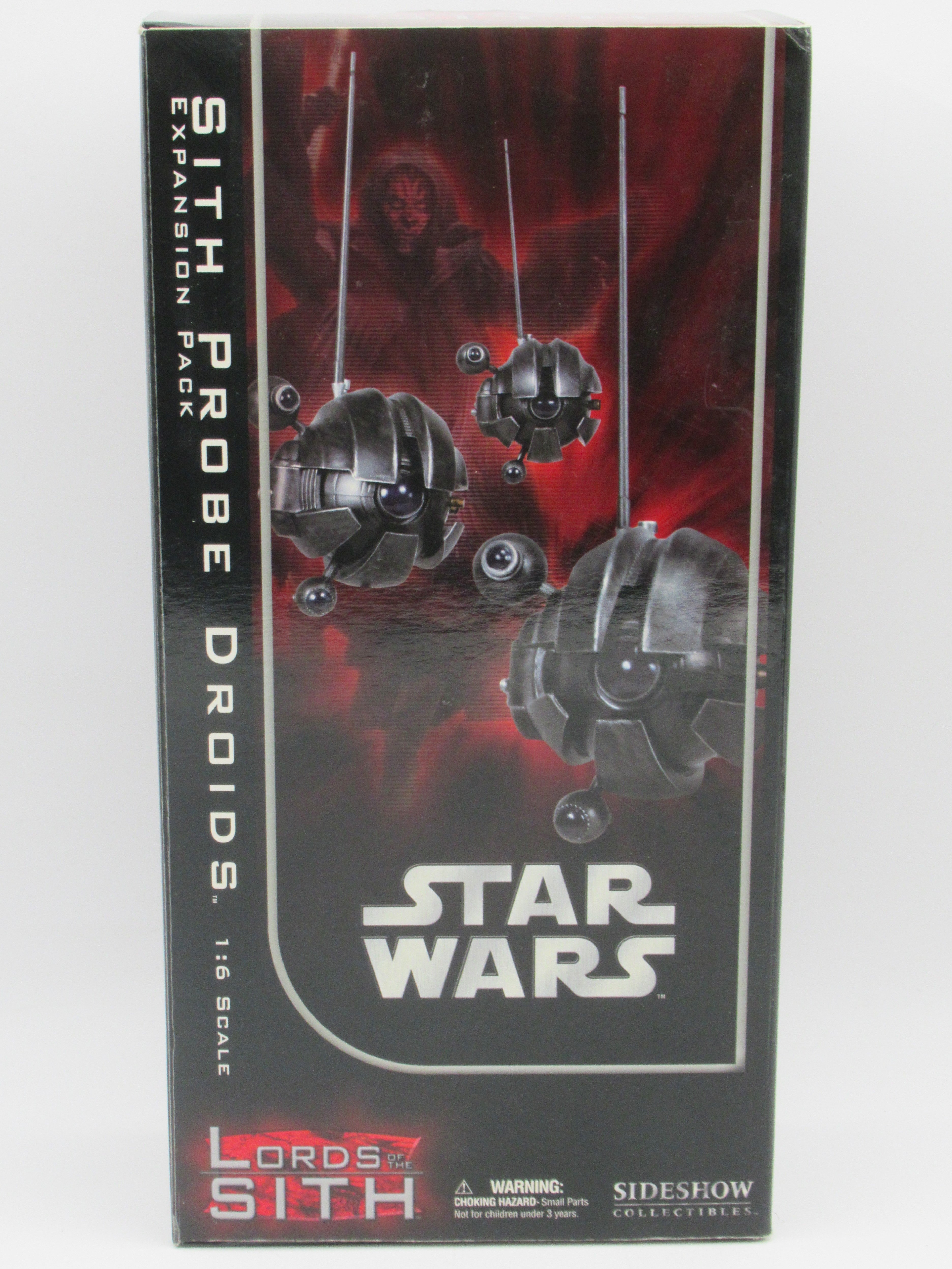 STAR WARS Darth Maul: Sith Lord & Sith Probe Droids - Sideshow Collectibles (2006) Lords of the Sith