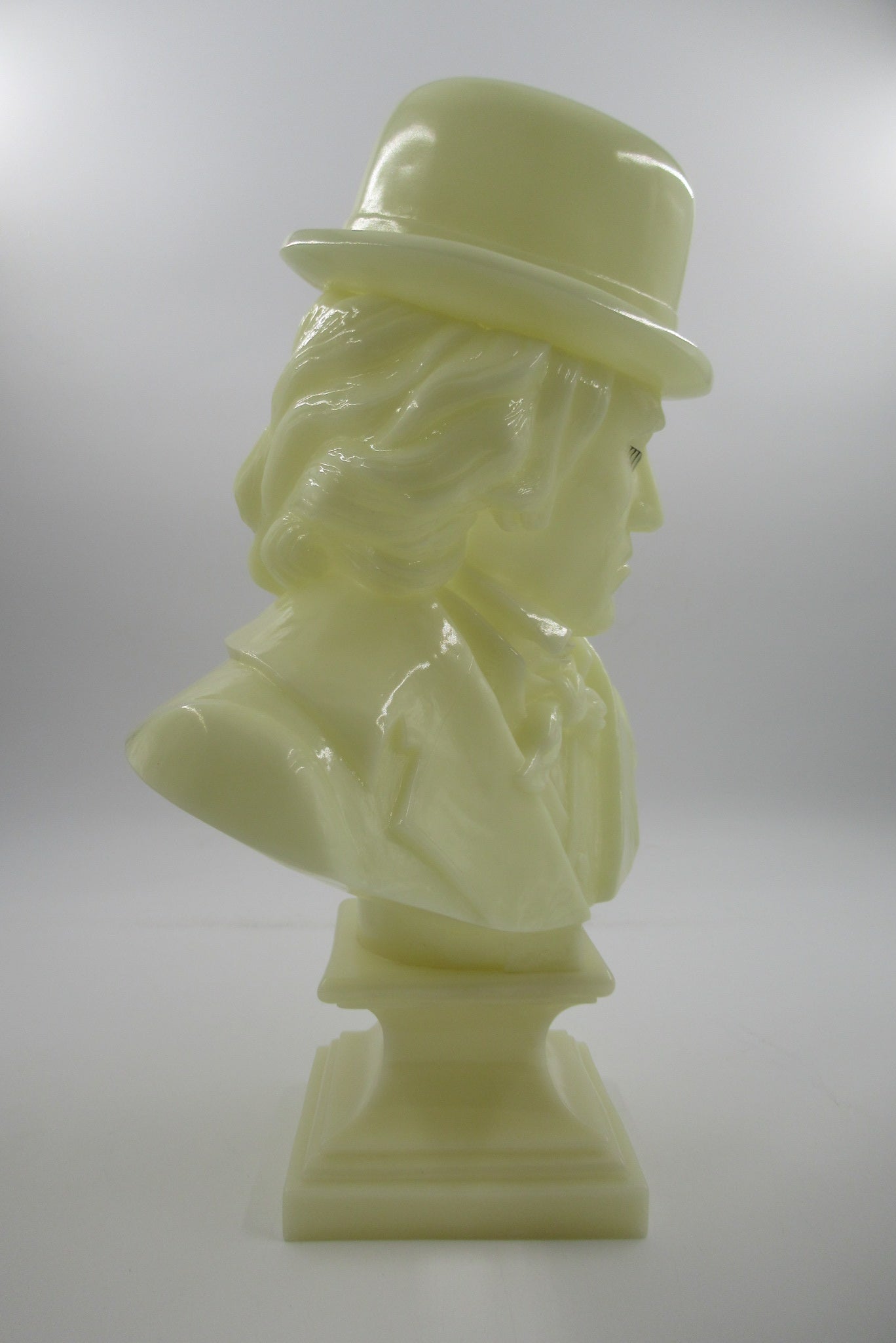 LUDWIG VAN Glow in the Dark Bust - Kozik x Ultraviolence (2008) Limited Edition GID Vinyl Art Toy