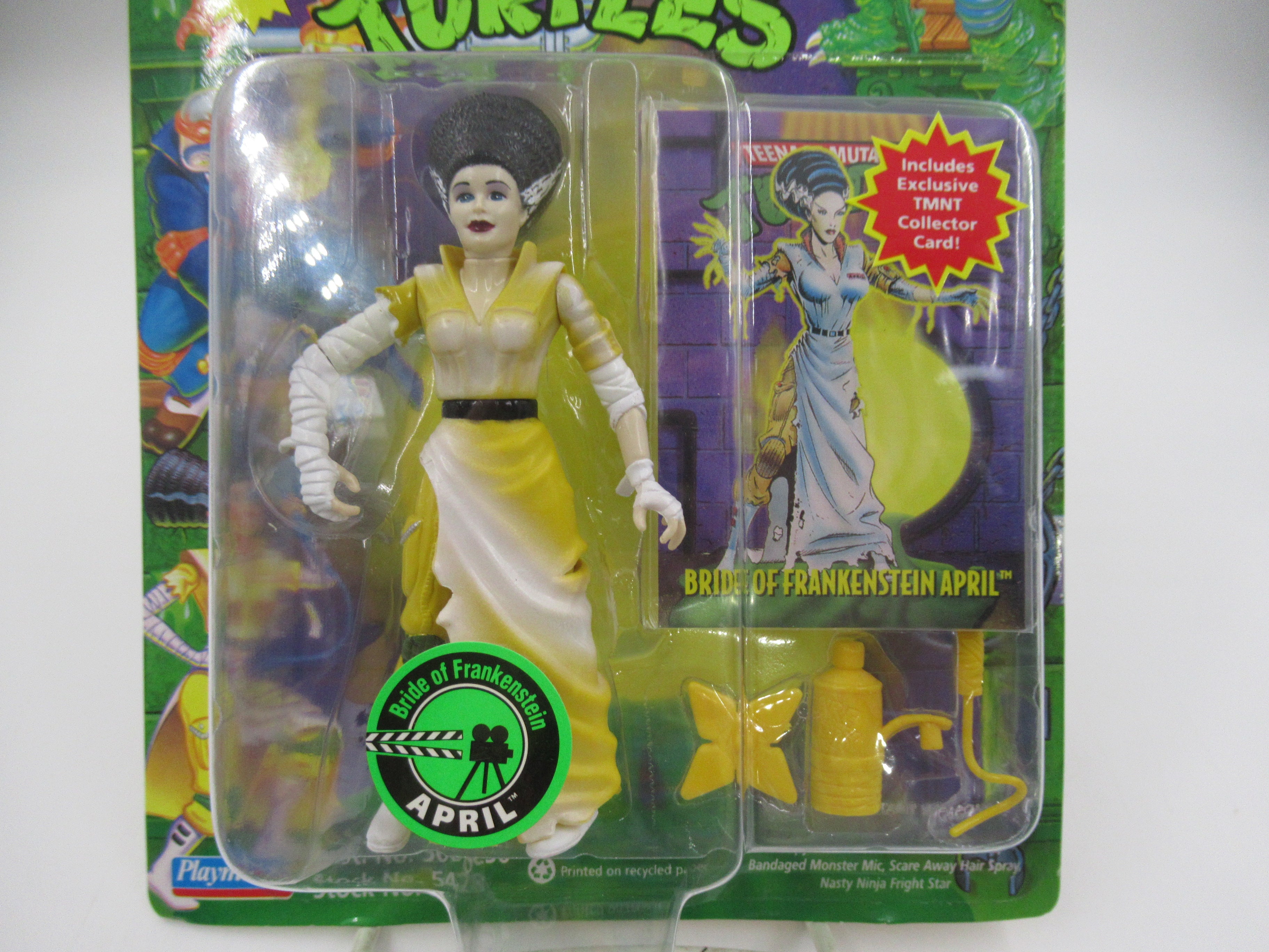 Teenage Mutant Ninja Turtles Bride of Frankenstein April Universal Monsters Series II 4.5