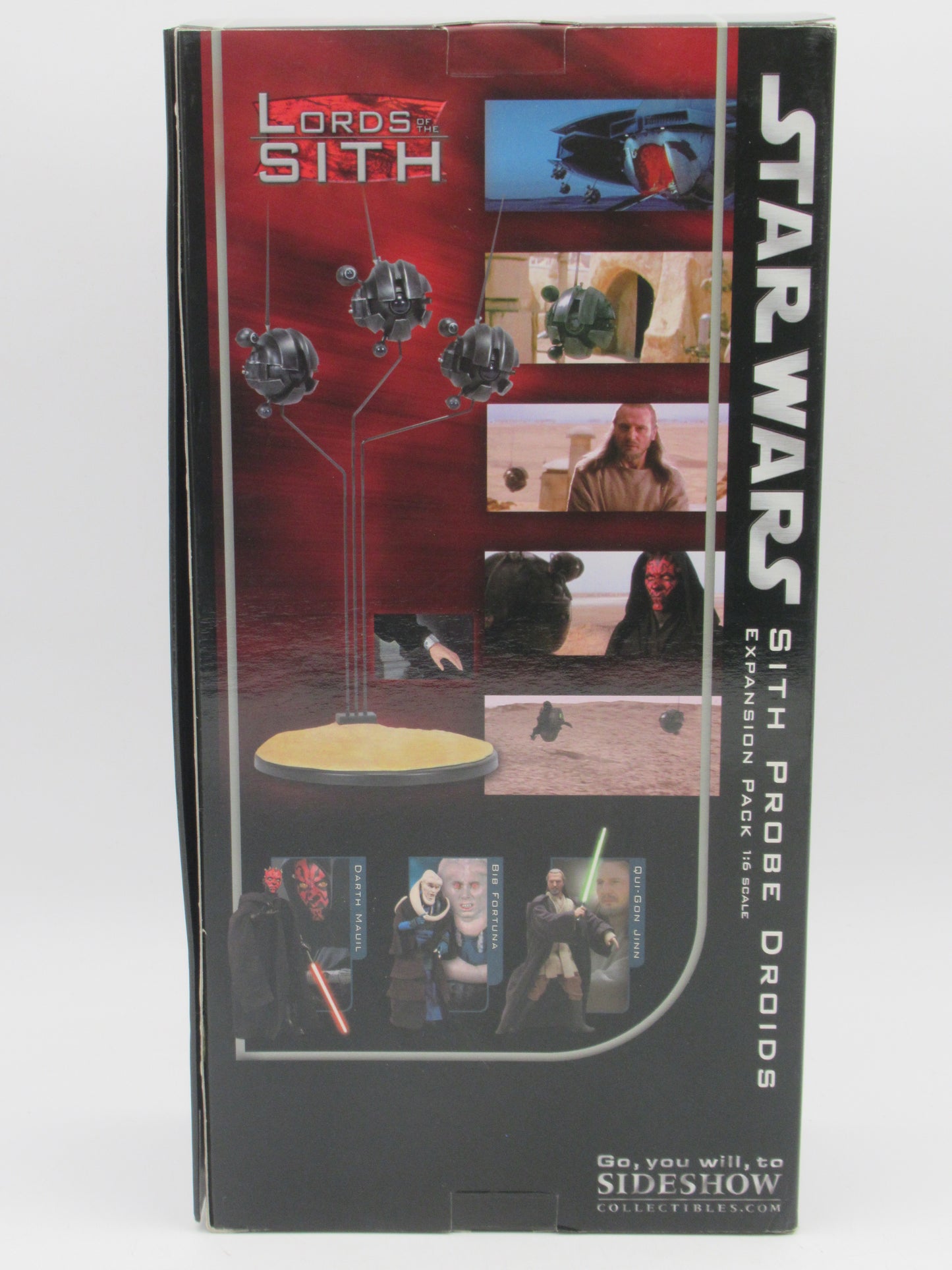 STAR WARS Darth Maul: Sith Lord & Sith Probe Droids - Sideshow Collectibles (2006) Lords of the Sith