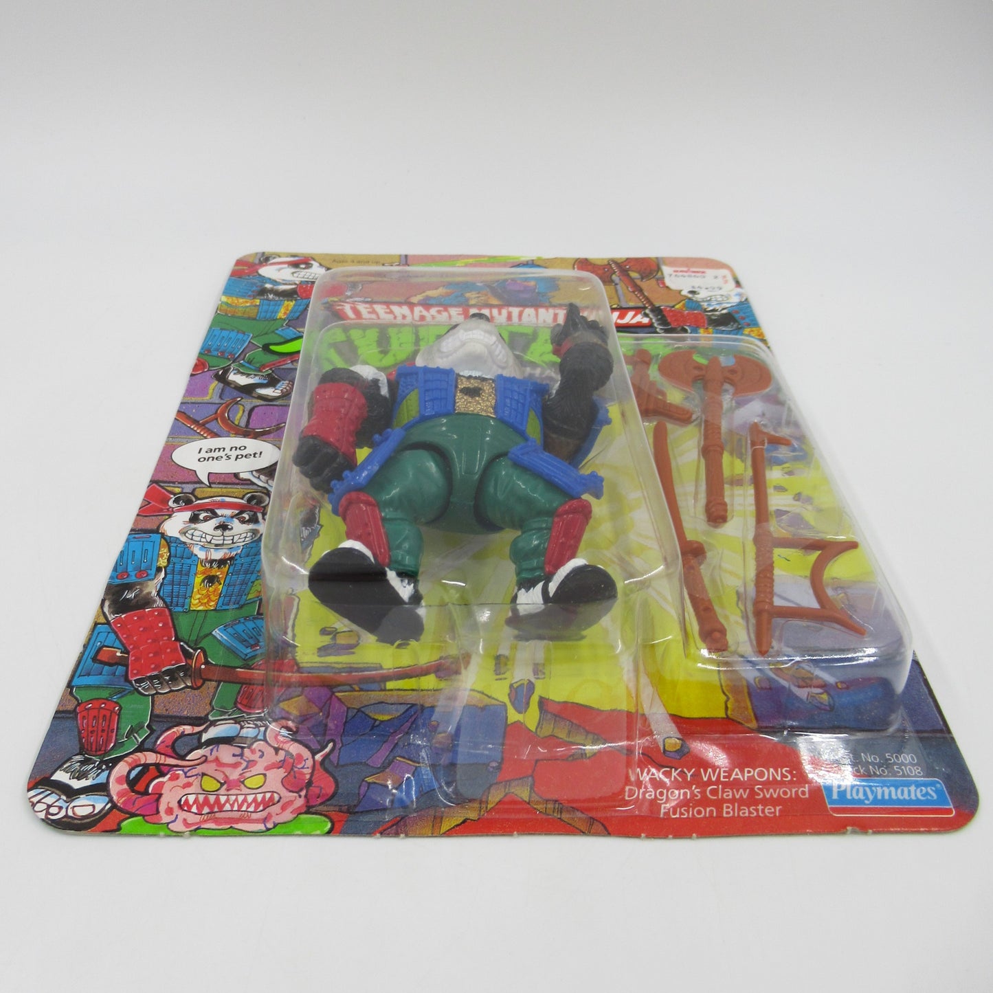 TMNT Panda Khan 4.5" Figure Teenage Mutant Ninja Turtles - Playmates (1990)