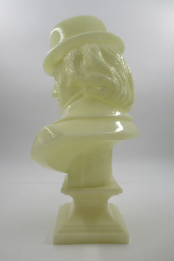 LUDWIG VAN Glow in the Dark Bust - Kozik x Ultraviolence (2008) Limited Edition GID Vinyl Art Toy