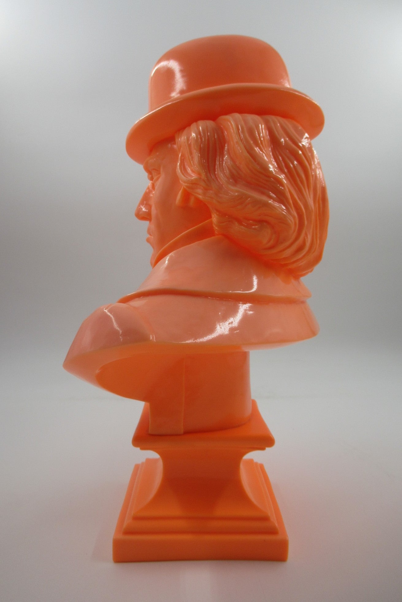 LUDWIG VAN Neon Orange Bust - Kozik x Ultraviolence (2008) Limited Edition Vinyl Art Toy