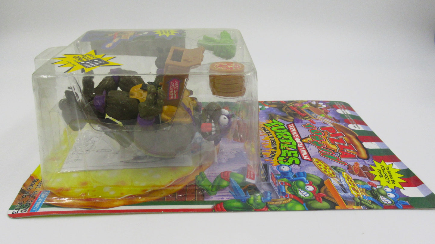 TMNT Pizza Tossin' Donatello (Green Weapons) 5" Figure Teenage Mutant Ninja Turtles - Playmates (1994)