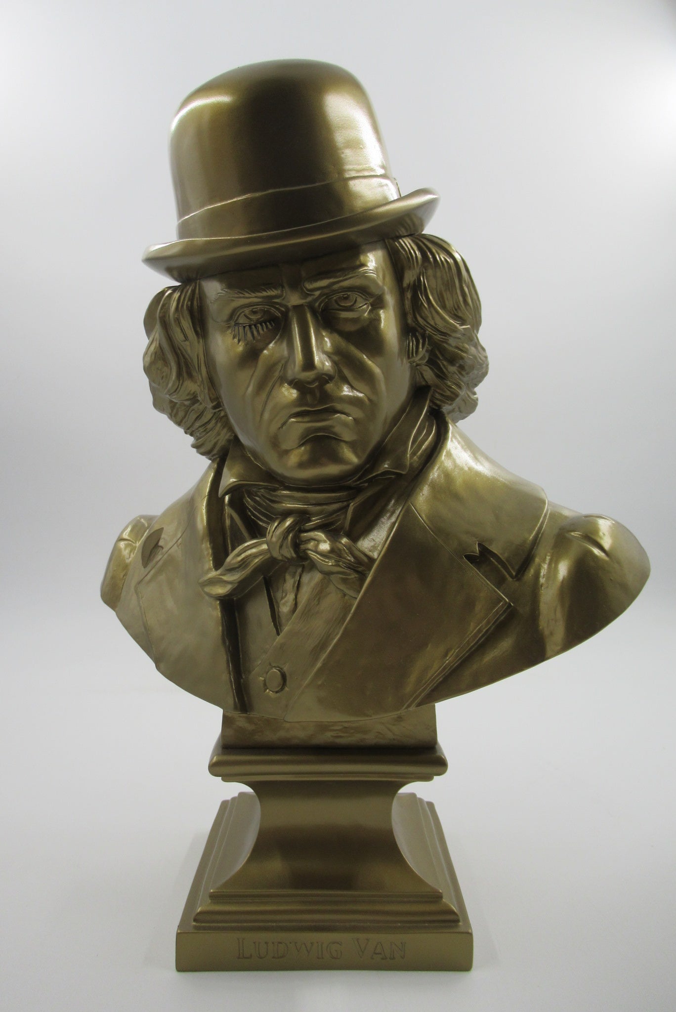 LUDWIG VAN Gold Bust - Kozik x Ultraviolence (2008) Limited Edition Vinyl Art Toy