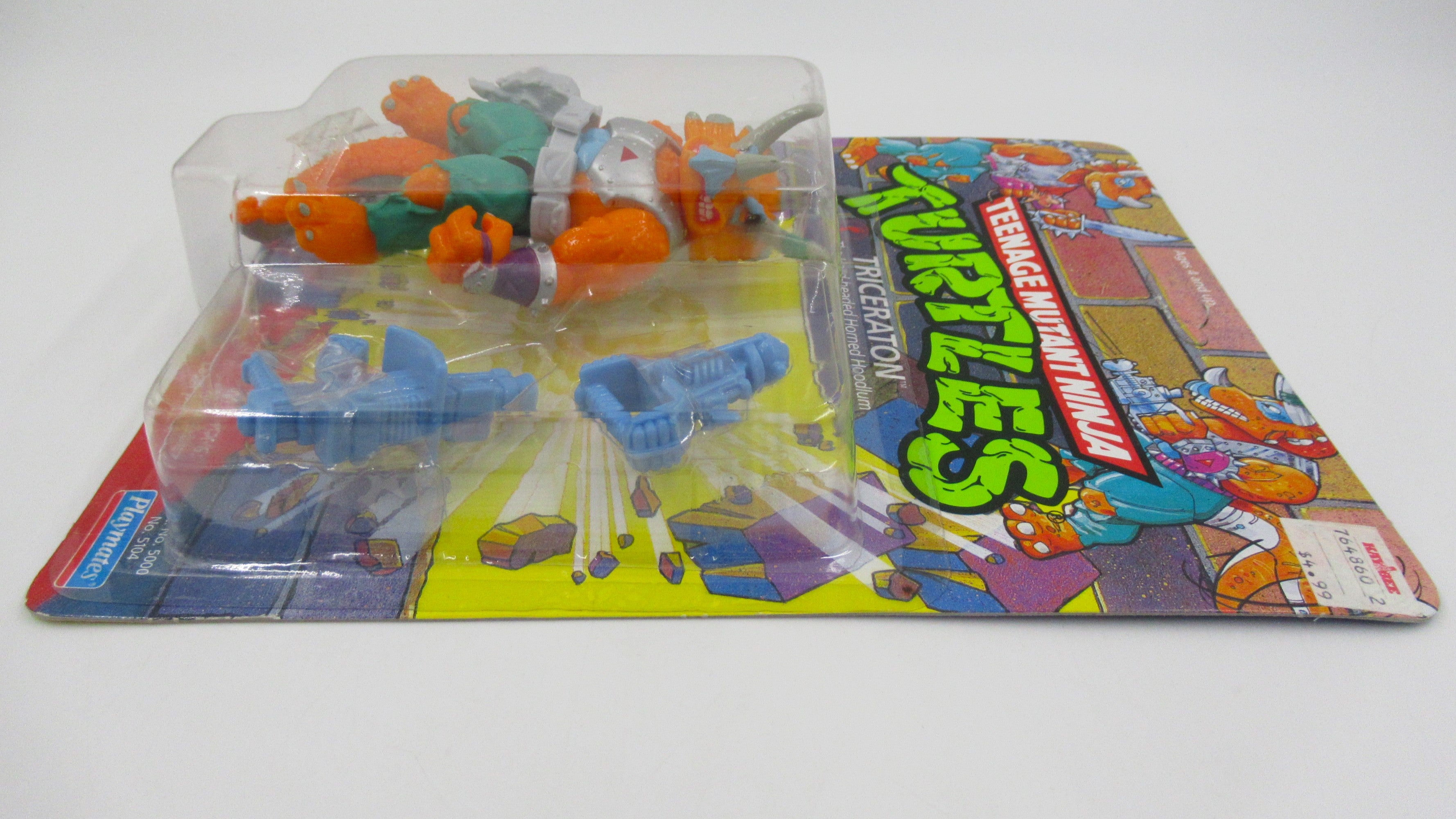 Teenage Mutant Ninja Turtles Triceraton 4.5" Figure TMNTs - Playmates (1990)