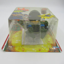 Teenage Mutant Ninja Turtles Pizza Tossin' Leonardo (Orange Weapons) 5" Figure TMNTs - Playmates (1994)