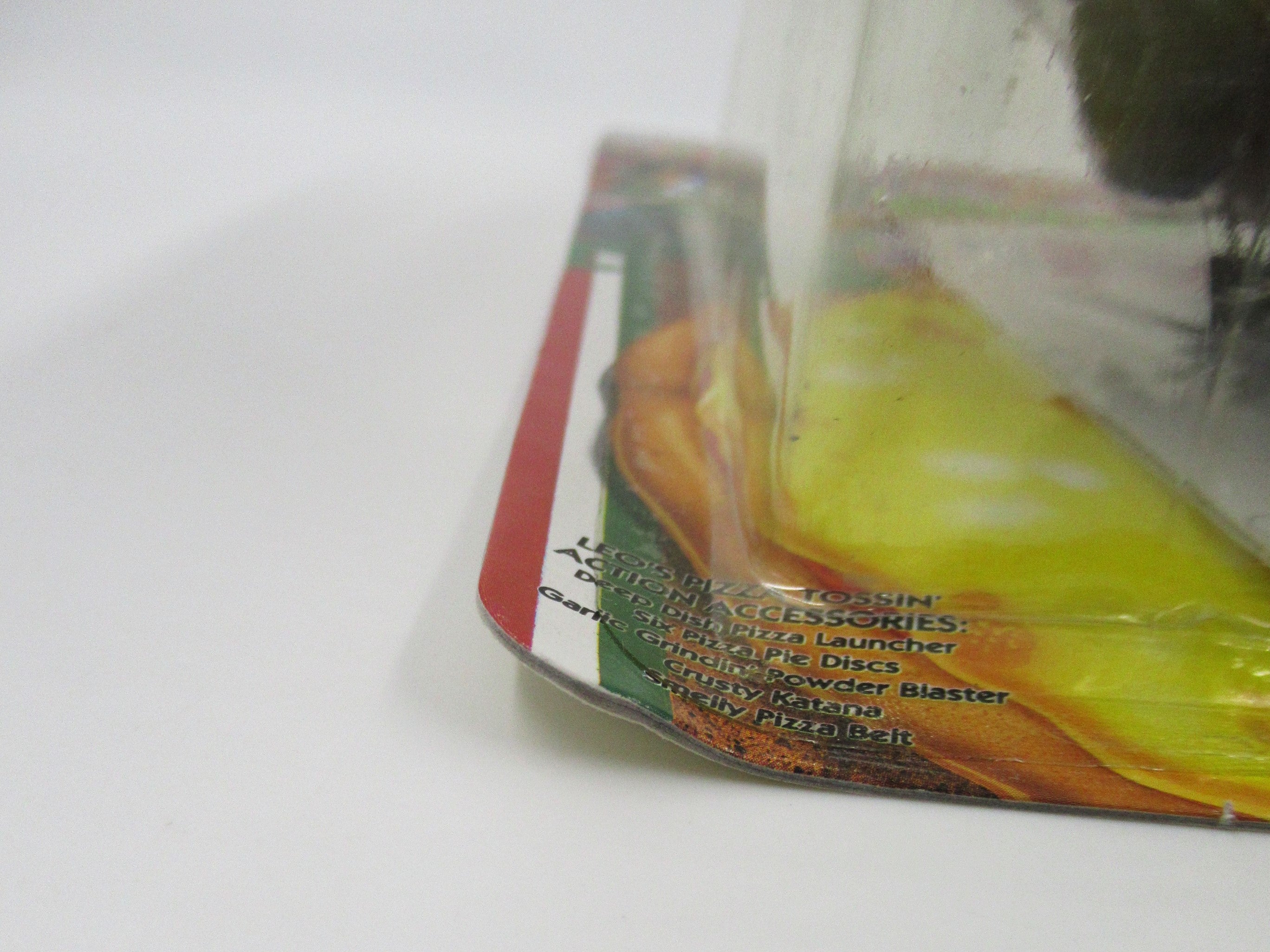 Teenage Mutant Ninja Turtles Pizza Tossin' Leonardo (Orange Weapons) 5" Figure TMNTs - Playmates (1994)