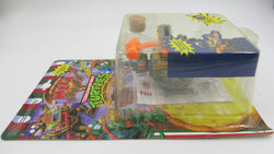 Teenage Mutant Ninja Turtles Pizza Tossin' Leonardo (Orange Weapons) 5" Figure TMNTs - Playmates (1994)