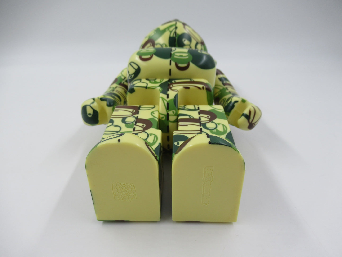 BEARBRICK Green Milo Bape Play 400% Figure - Medicom Toy (2007) Bathing Ape Art Toy