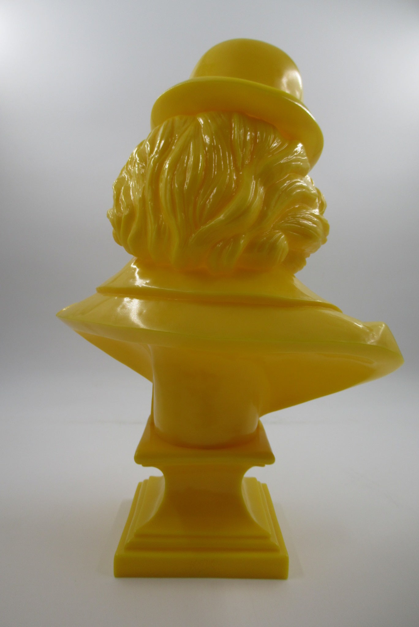 LUDWIG VAN Neon Yellow Bust - Kozik x Ultraviolence (2008) Limited Edition Vinyl Art Toy