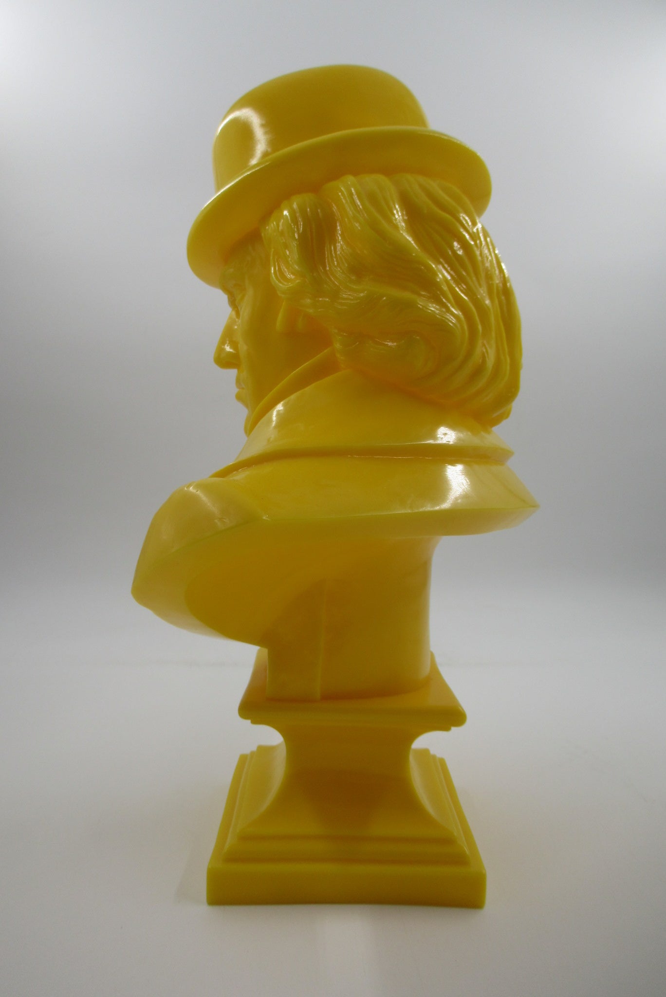 LUDWIG VAN Neon Yellow Bust - Kozik x Ultraviolence (2008) Limited Edition Vinyl Art Toy