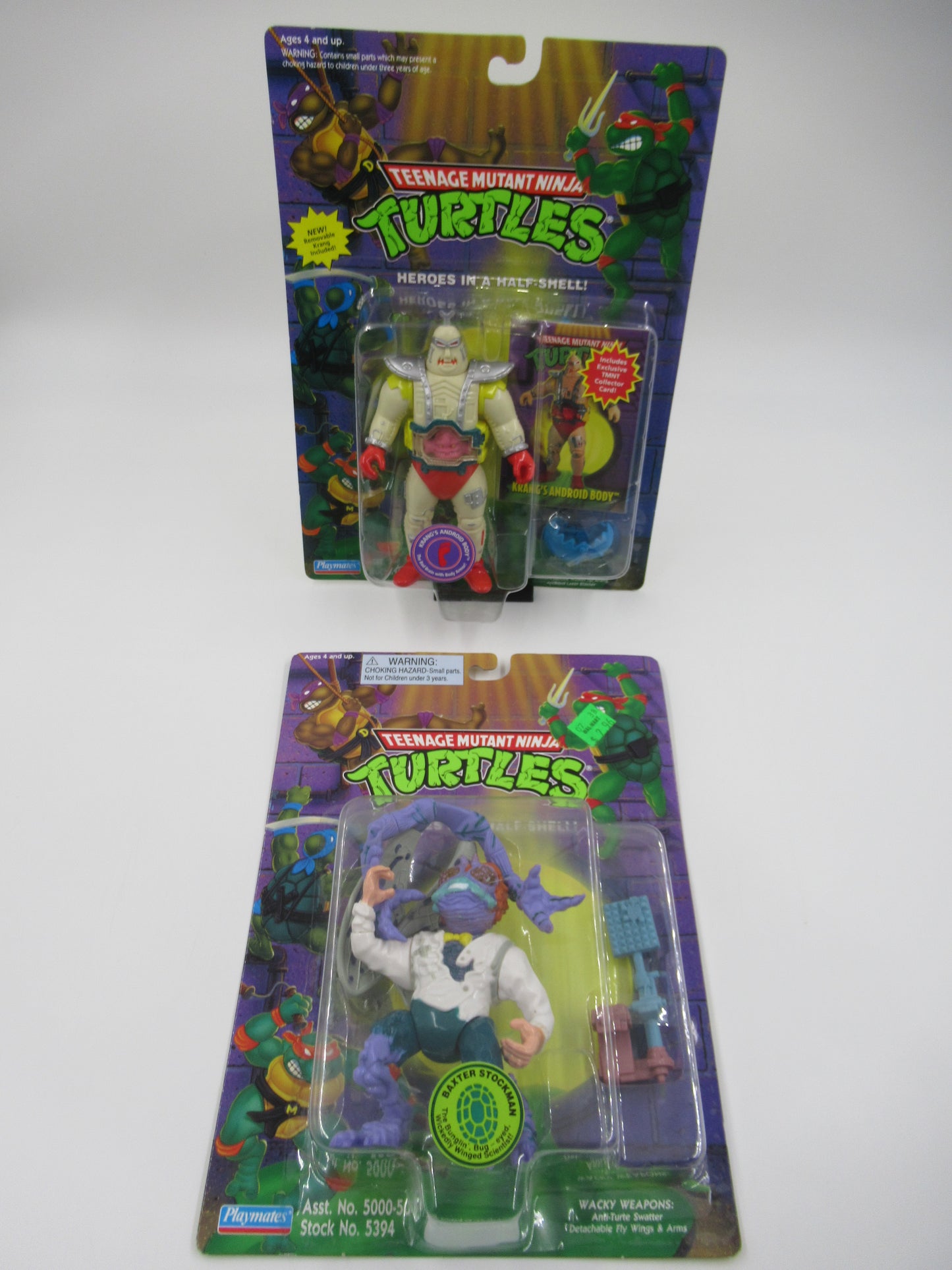 TMNT Krang's Android Body Figure + Baxter Stockman Teenage Mutant Ninja Turtles - Playmates (1995)