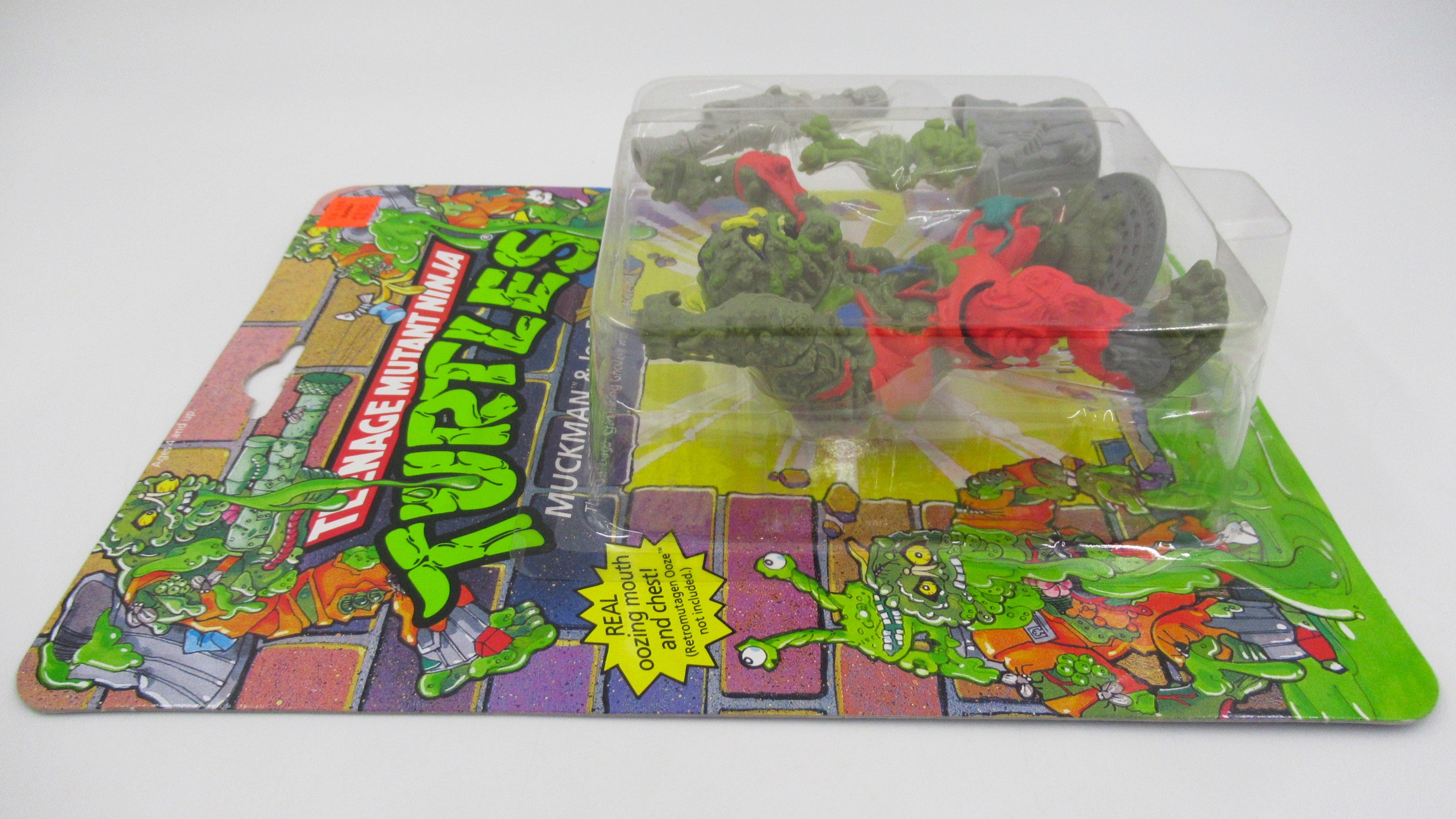 Teenage Mutant Ninja Turtles Muckman and Joe Eyeball 4.5" Figure TMNTs - Playmates (1990)