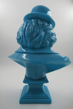 LUDWIG VAN Neon Blue Bust - Kozik x Ultraviolence (2008) Limited Edition Vinyl Art Toy