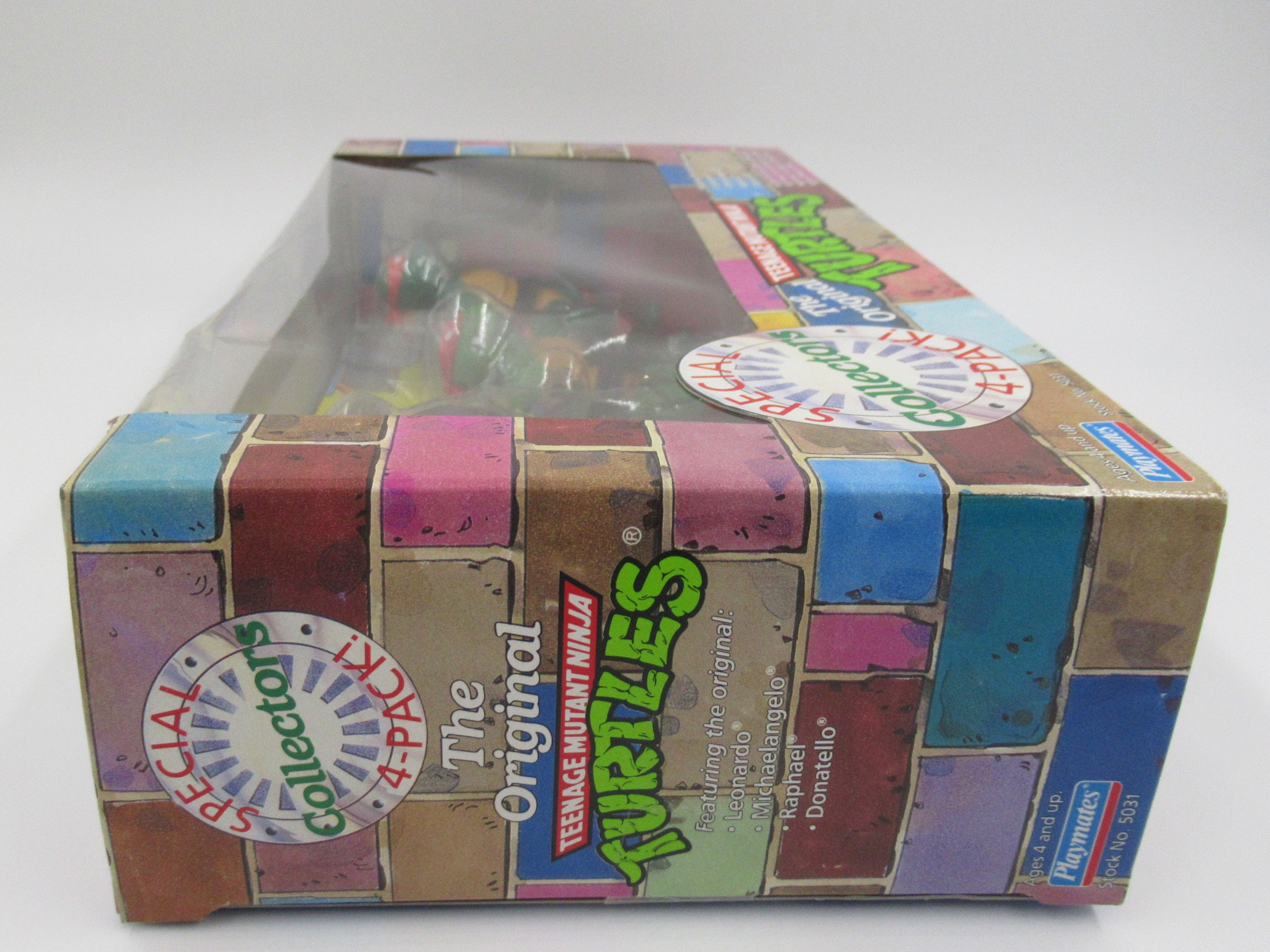 Teenage Mutant Ninja Turtles Original TMNTs Collector's Special 4-Pack & Coloring Book - Playmates (1992)