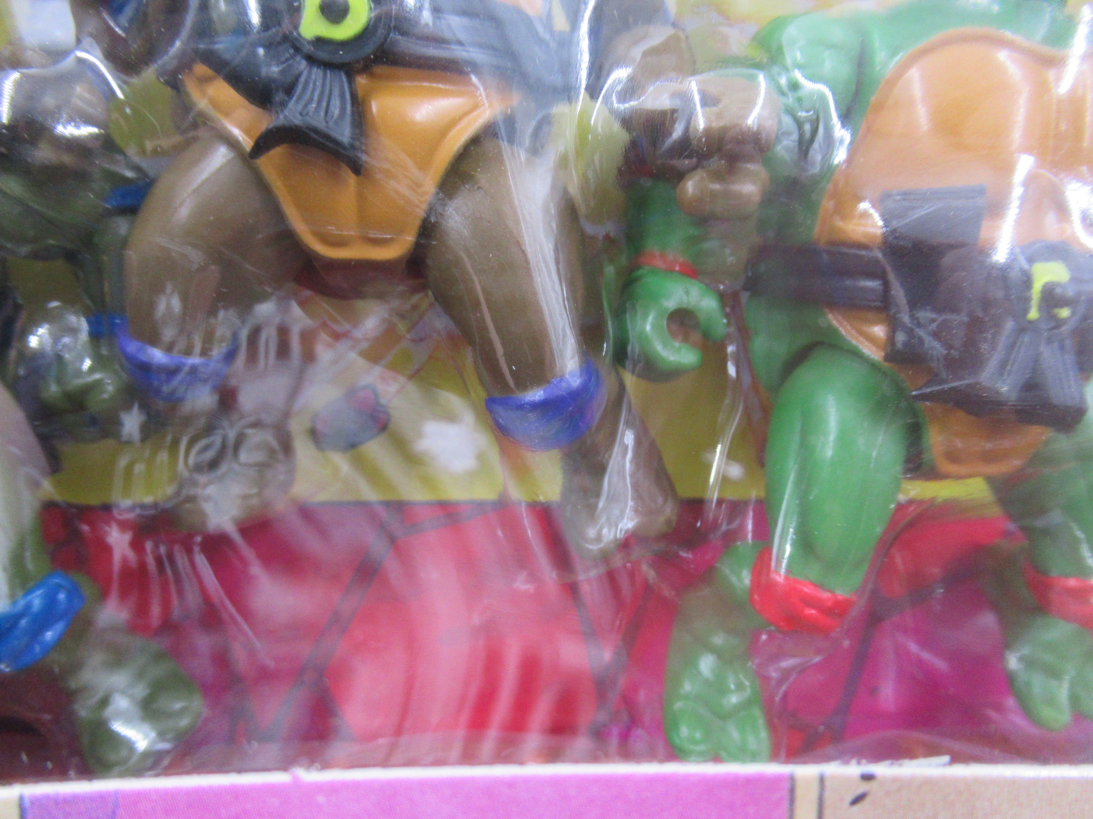 TMNT Original Teenage Mutant Ninja Turtles Collector's Special 4-Pack & Coloring Book - Playmates (1992)