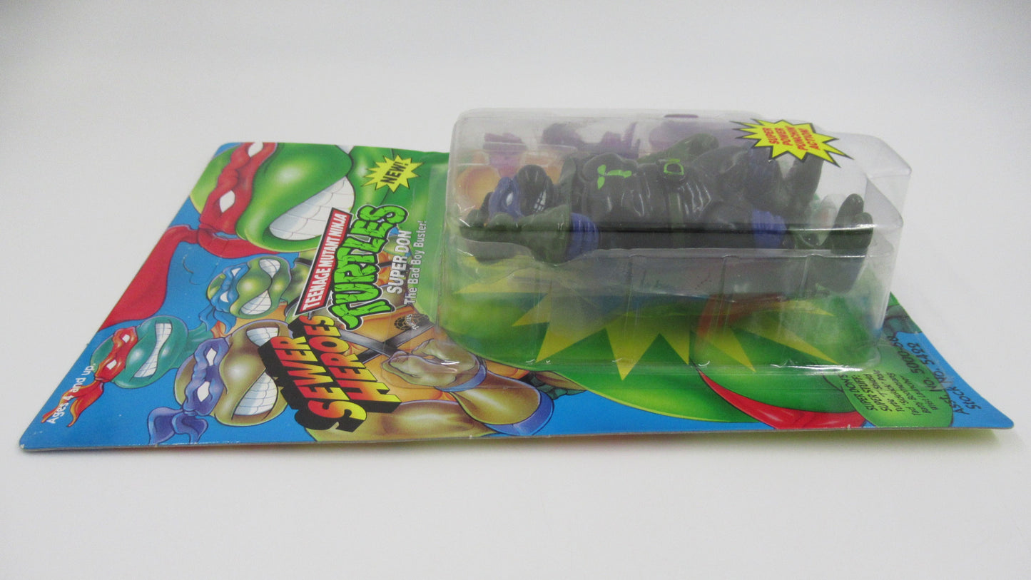 TMNT Sewer Heroes Super Donatello Figure Teenage Mutant Ninja Turtles - Playmates (1993)