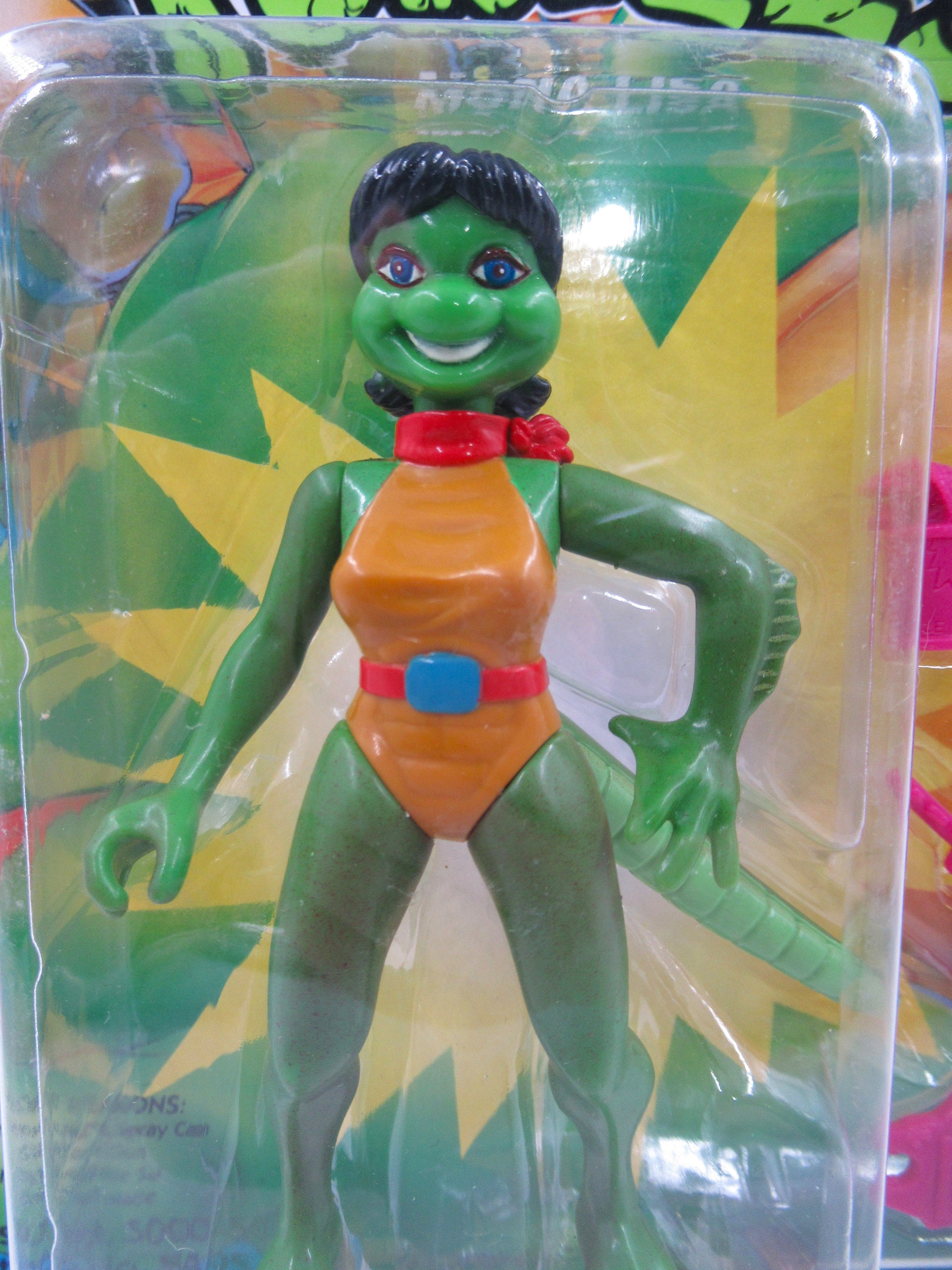 Teenage Mutant Ninja Turtles Mona Lisa 4.5" Figure TMNTs - Playmates (1992)