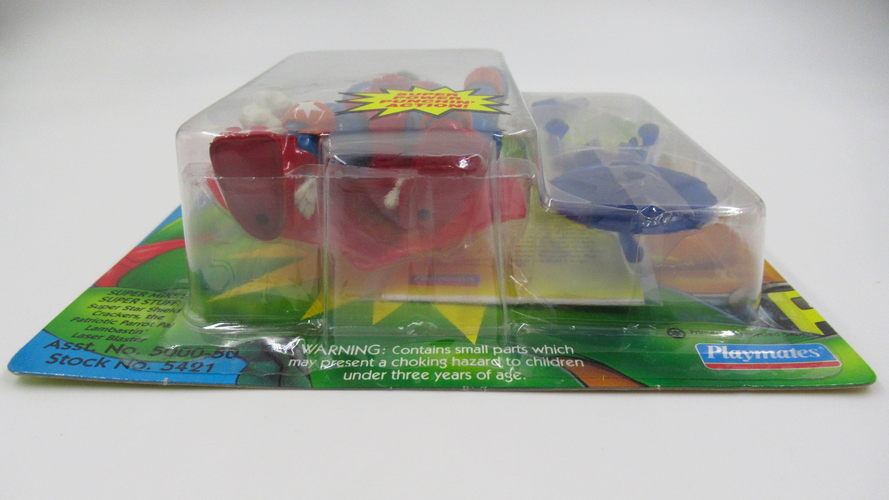 Teenage Mutant Ninja Turtles Sewer Heroes Super Michaelangelo (Blue Weapons) Figure TMNTs - Playmates (1993)