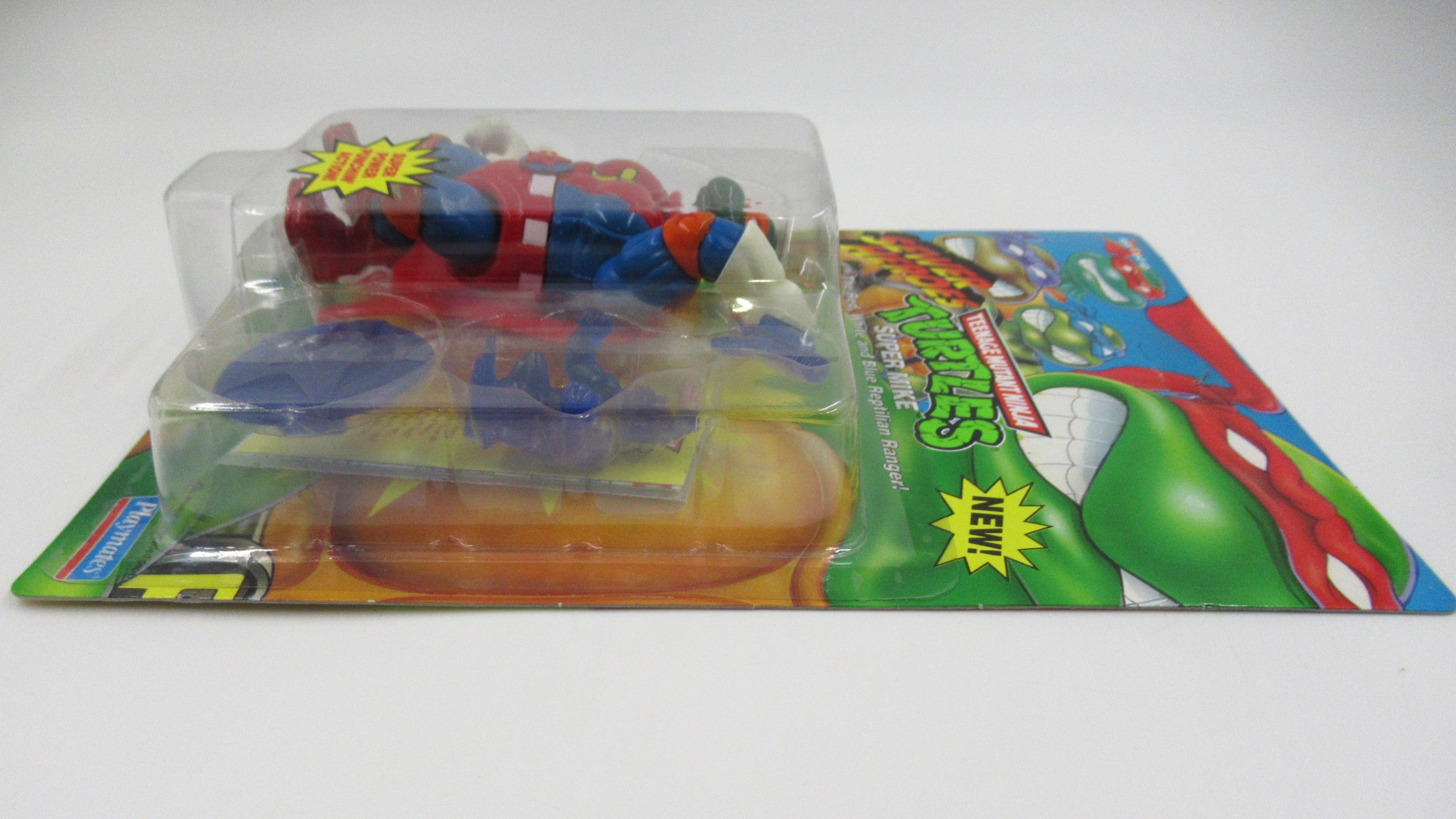 Teenage Mutant Ninja Turtles Sewer Heroes Super Michaelangelo (Blue Weapons) Figure TMNTs - Playmates (1993)