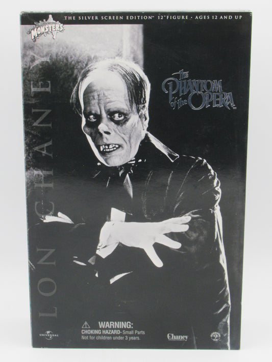 THE PHANTOM OF THE OPERA Lon Chaney Silver Screen Edition 12" Figure - Sideshow Toy (2002) Universal Monsters