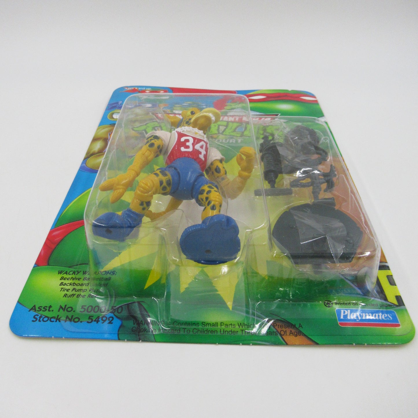 TMNT Halfcourt 4.5" Figure Teenage Mutant Ninja Turtles - Playmates (1992)