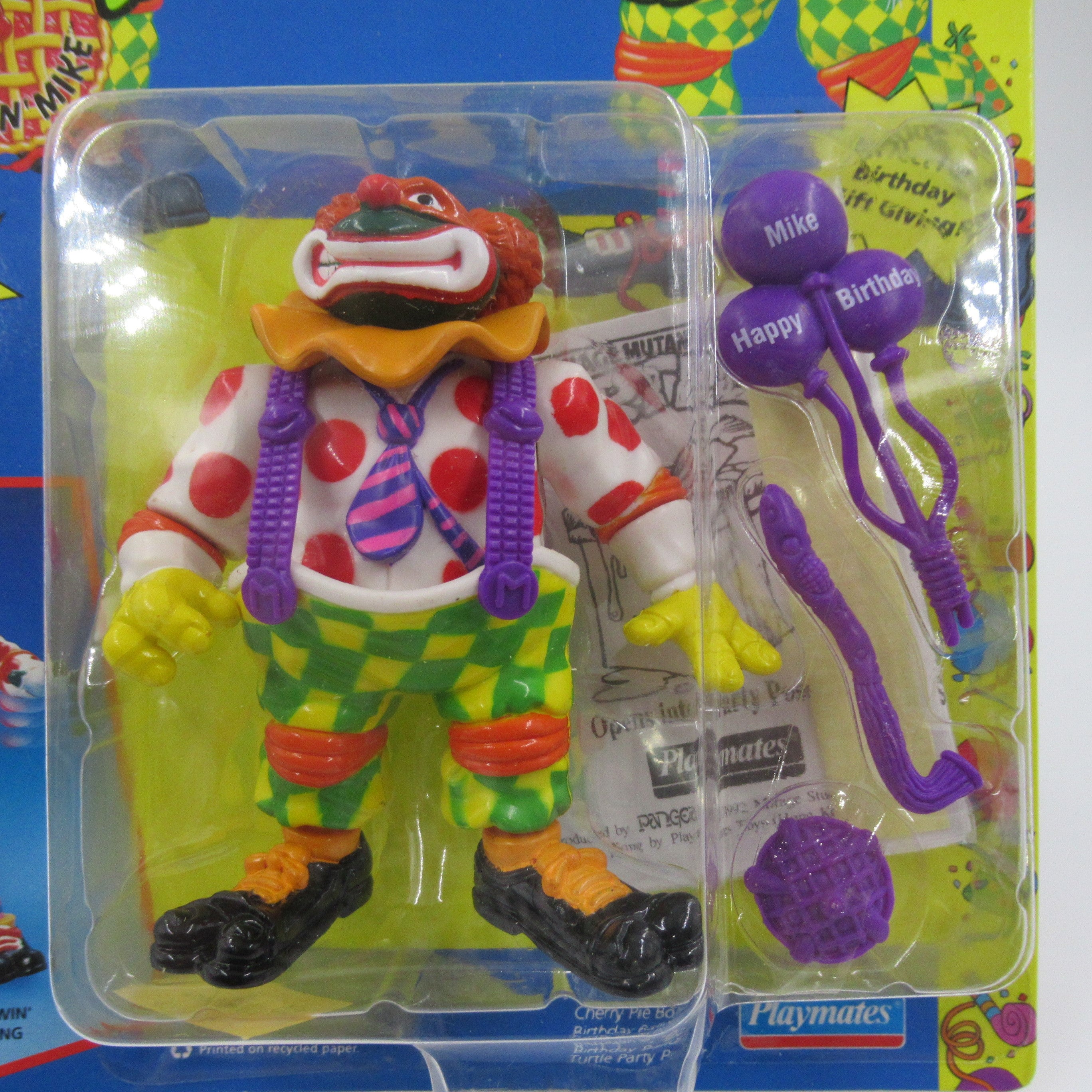 Teenage Mutant Ninja Turtles Crazy Clowin' Mike Bodacious Birthday 4.5