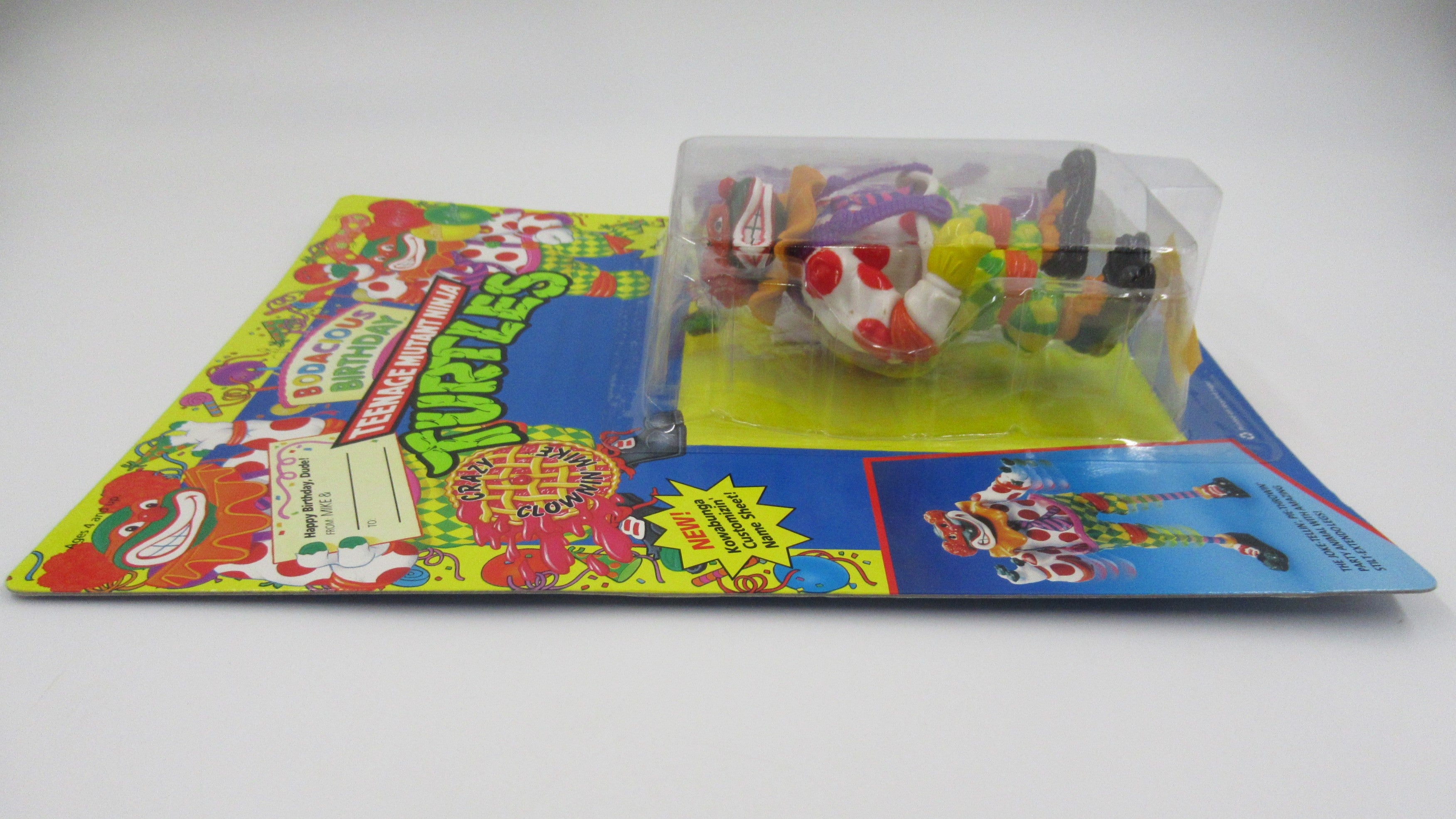 Teenage Mutant Ninja Turtles Crazy Clowin' Mike Bodacious Birthday 4.5